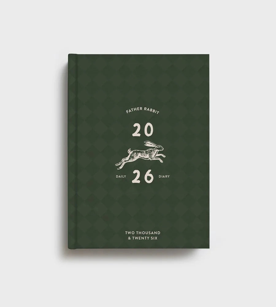 Father Rabbit | Daily Diary 2026 | Mosaic Tile