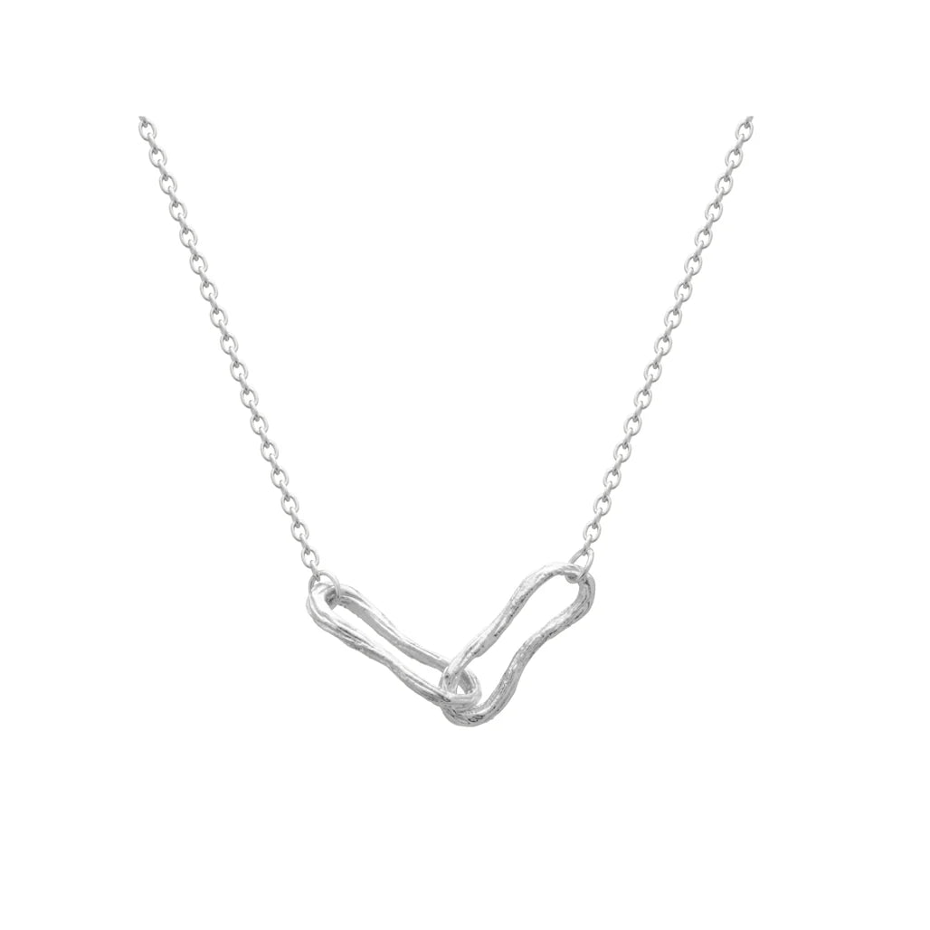 Murkani Eterna Interlink Necklace - Sterling Silver