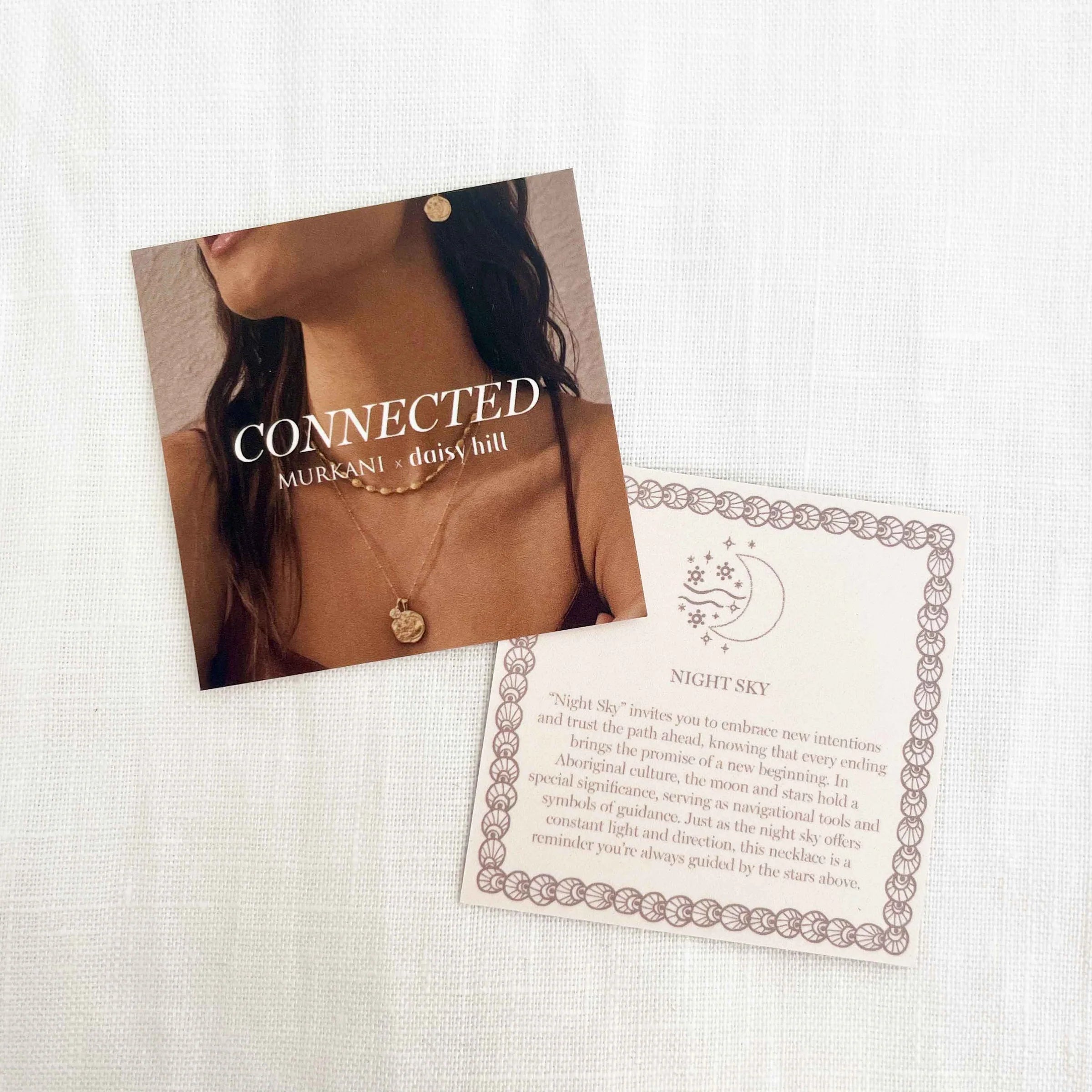 Murkani Night Sky Hoop Earrings - Sterling Silver