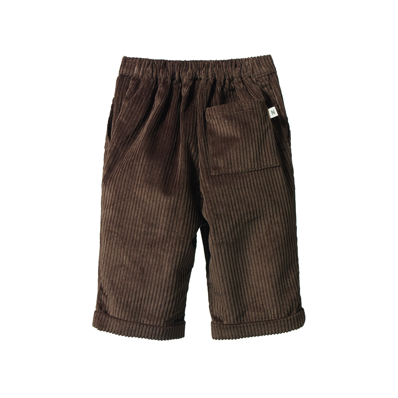 Nature Baby Teddy Cord Pants Pinecone