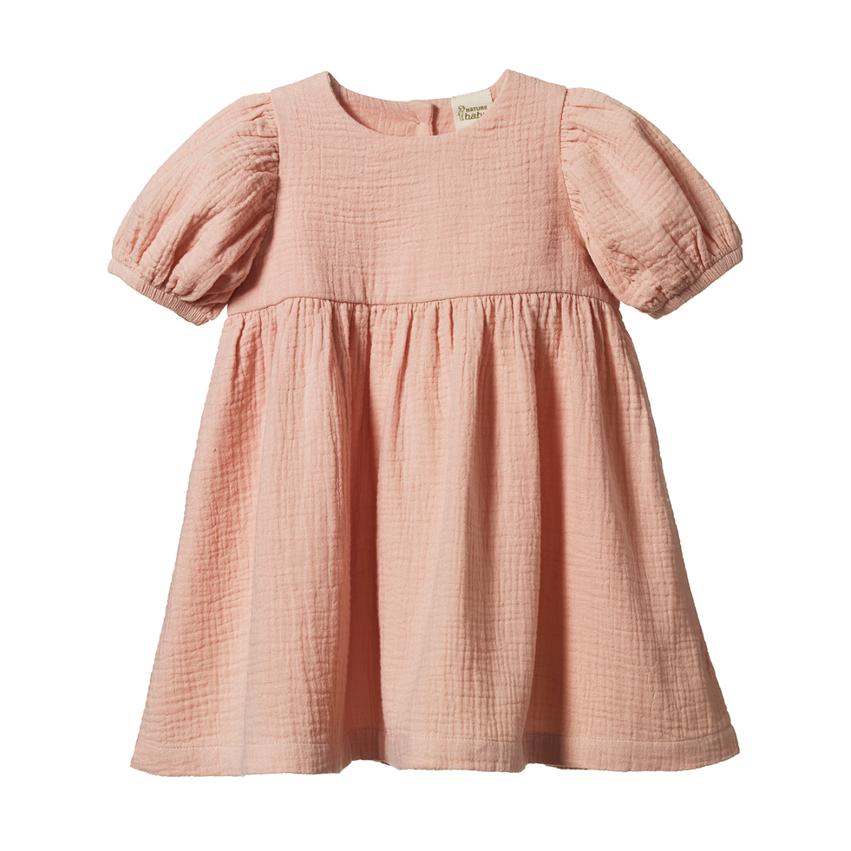 Nature Baby Albertine Dress Rose Dust