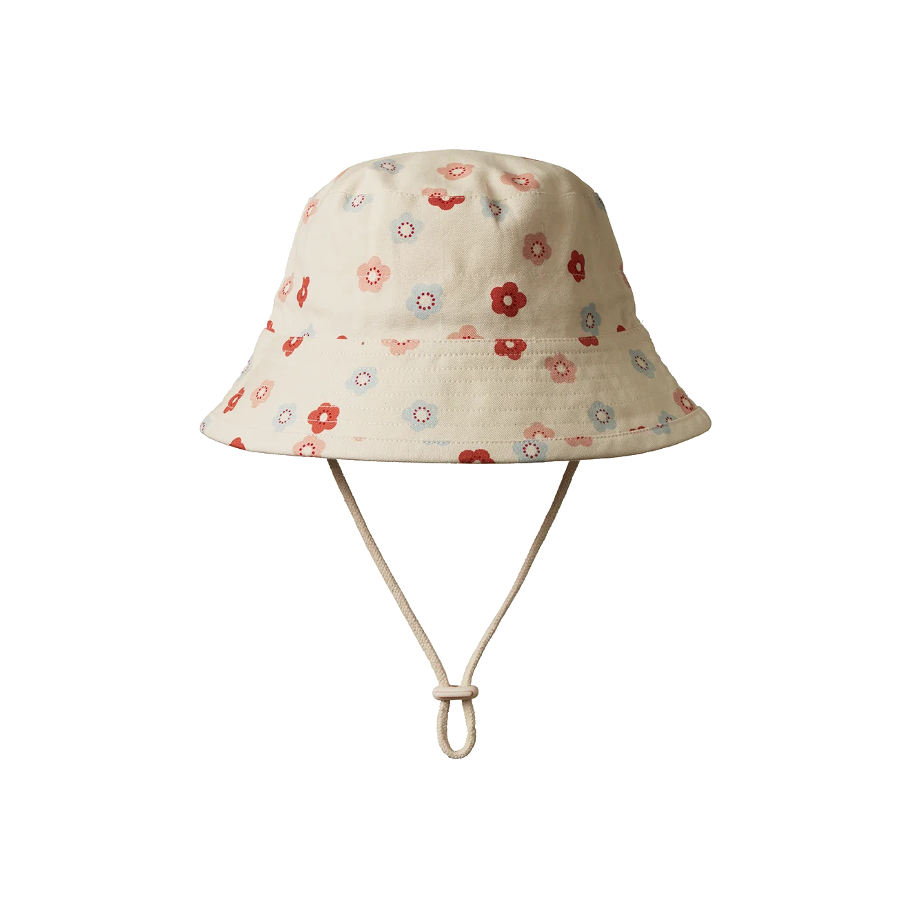 Nature Baby Bucket Sunhat Petite Flora Stamp Print