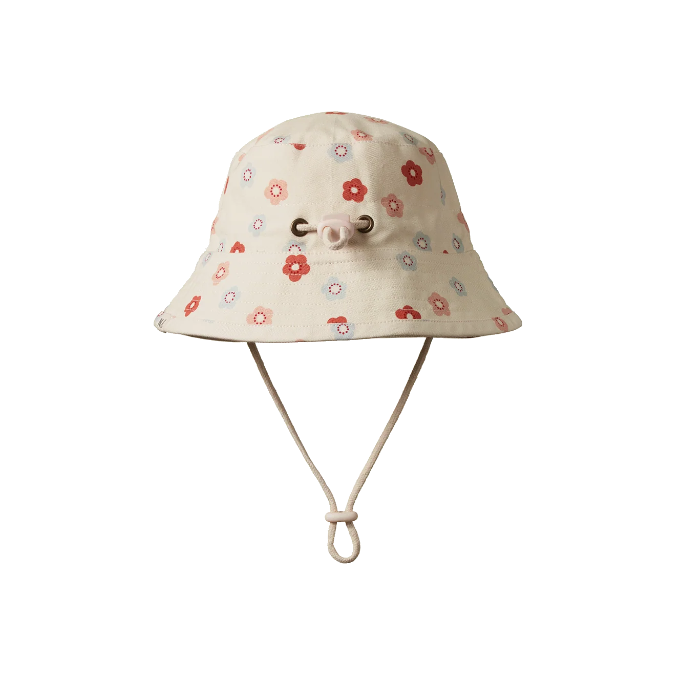 Nature Baby Bucket Sunhat Petite Flora Stamp Print