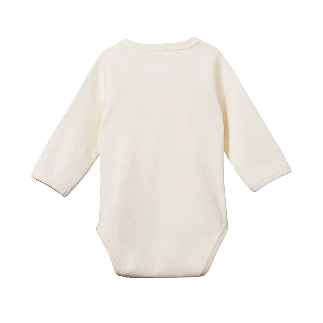 Nature Baby Cotton Long Sleeve Bodysuit Natural