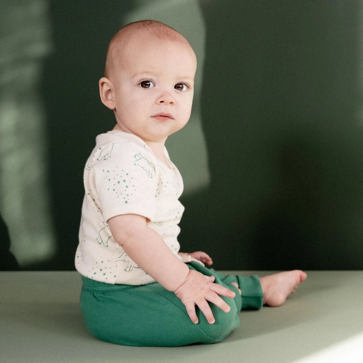 Nature Baby Drawstring Pants Peppermint