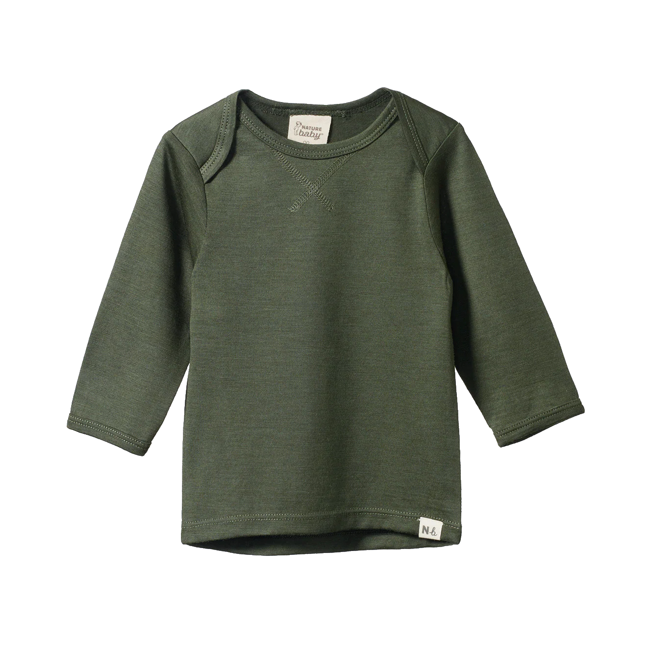 Nature Baby Essential Merino Tee Thyme