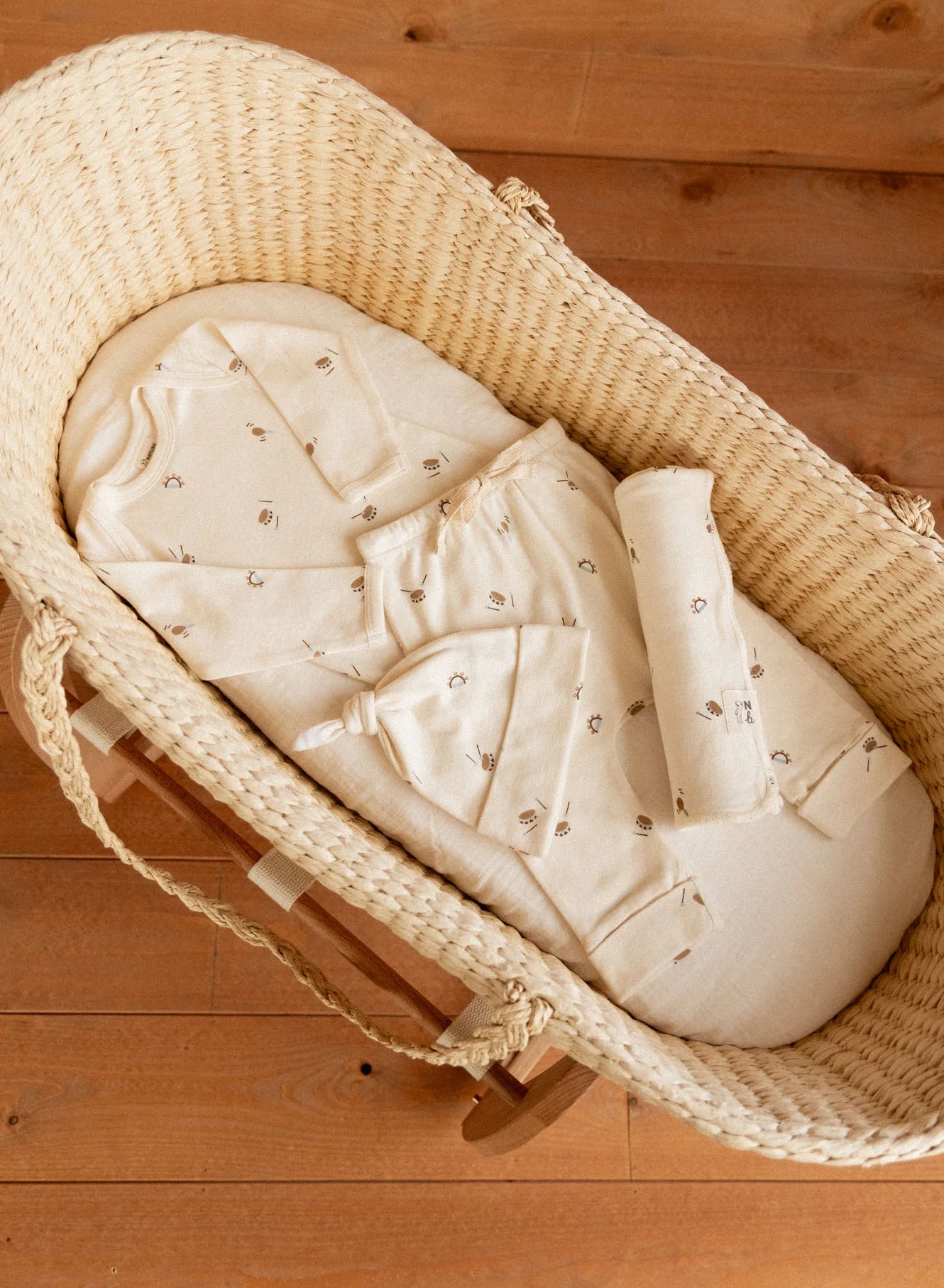Nature Baby Essentials Set Music Print 0/3