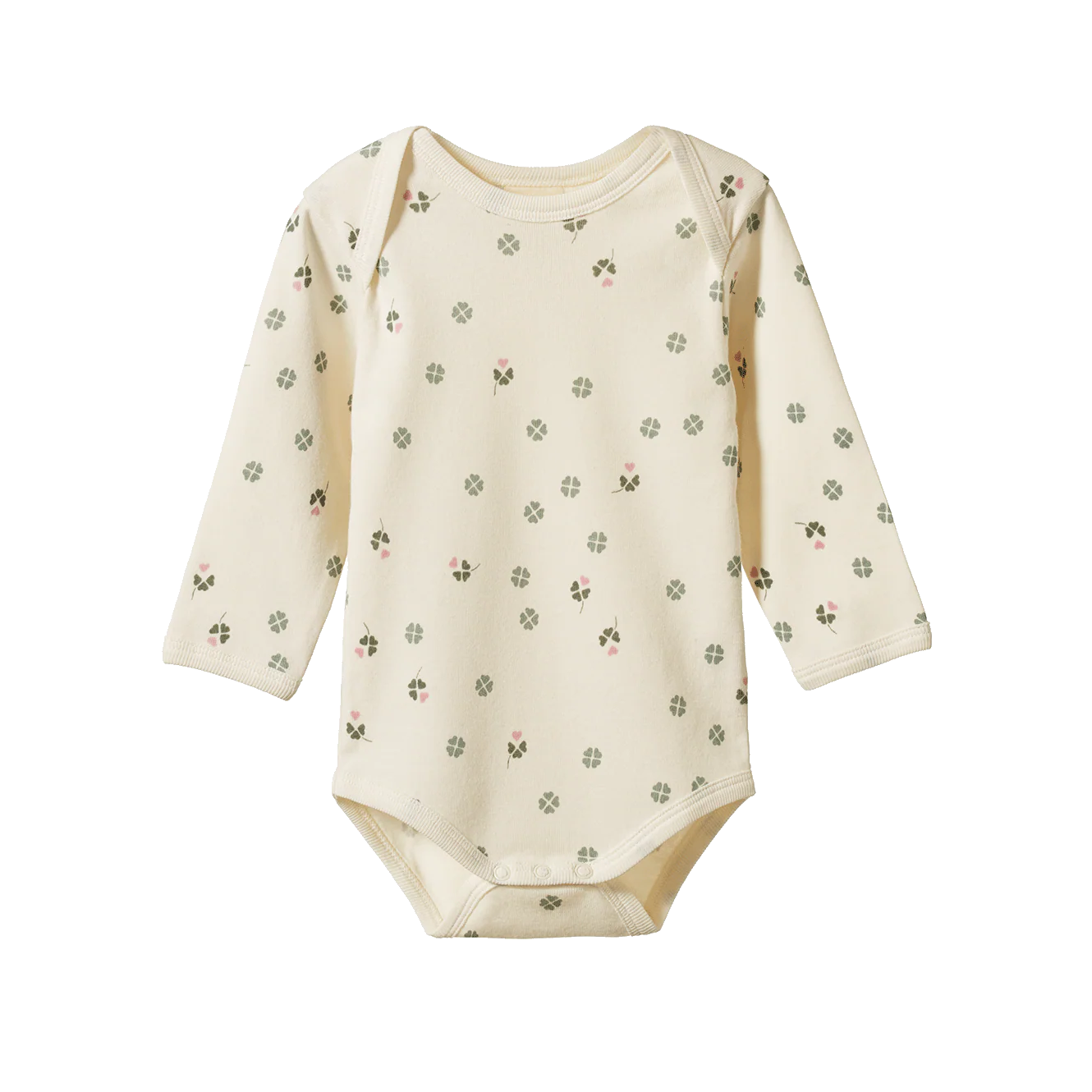 Nature Baby Long Sleeve Bodysuit Lucky Print