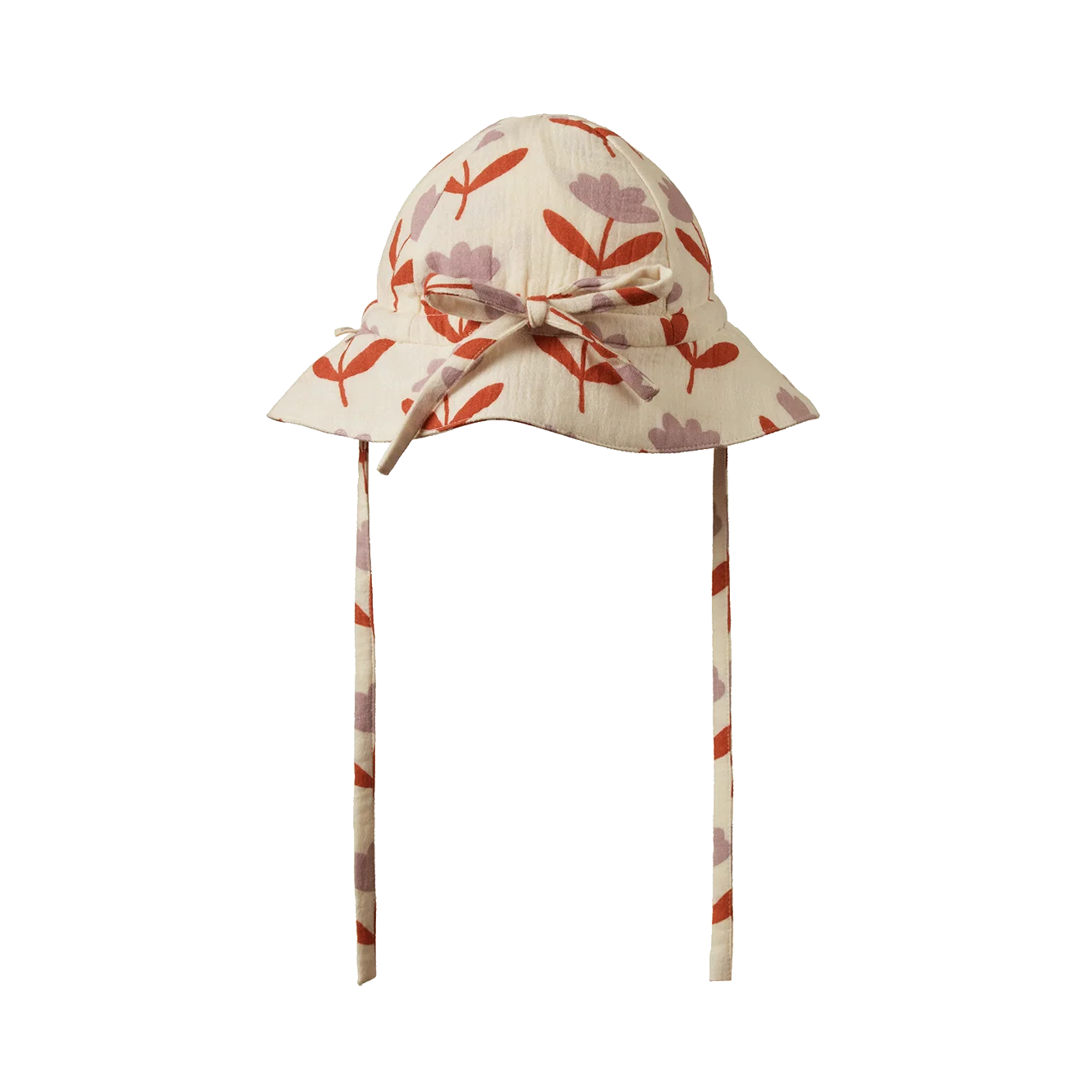Nature Baby Muslin Sunhat Fleurette Print