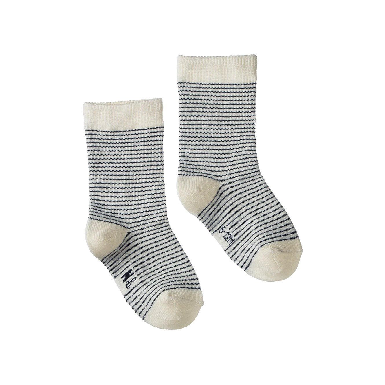 Nature Baby Organic Cotton Socks Navy Stripe