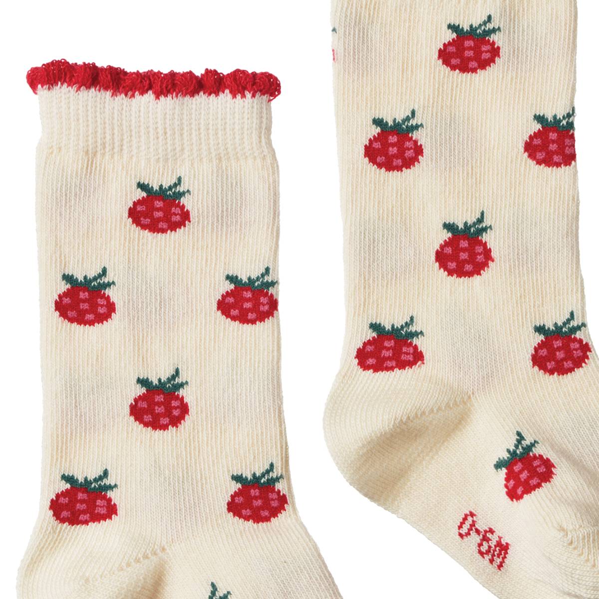 Nature Baby Organic Cotton Socks Raspberries