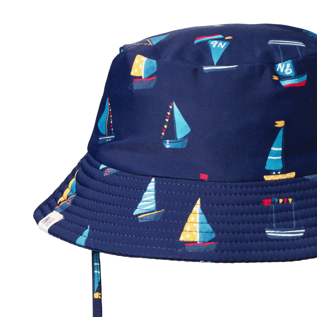 Nature Baby Splash Sunhat Regatta Navy Print
