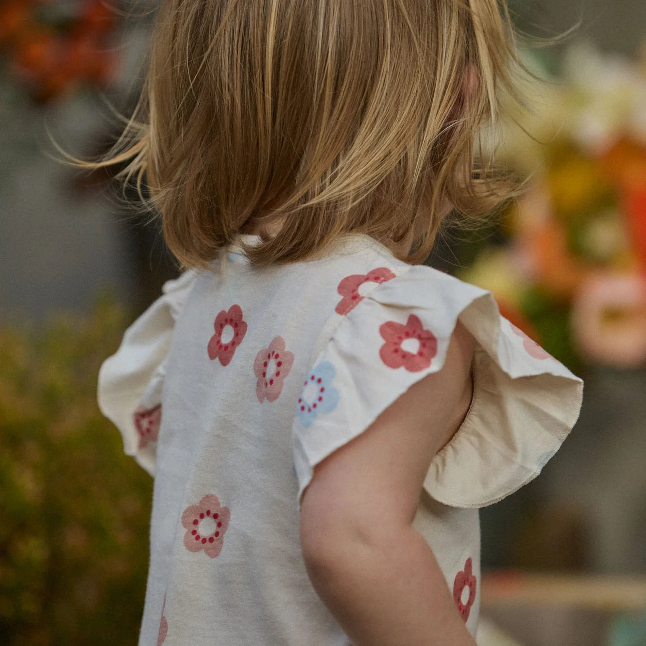 Nature Baby Tilly Suit Flora Stamp Print