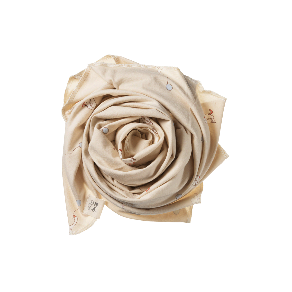 Nature Baby Wrap Goose Lullaby Print