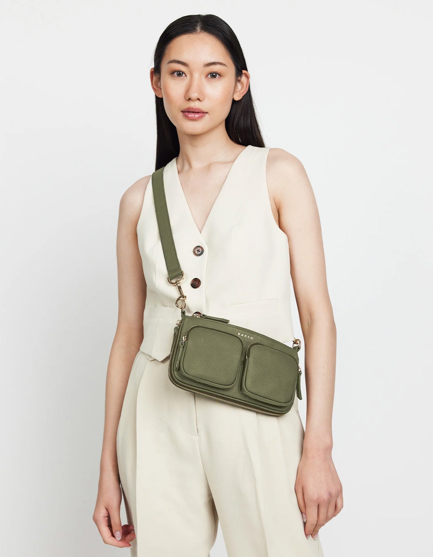 Saben Nina Crossbody Bag Cactus