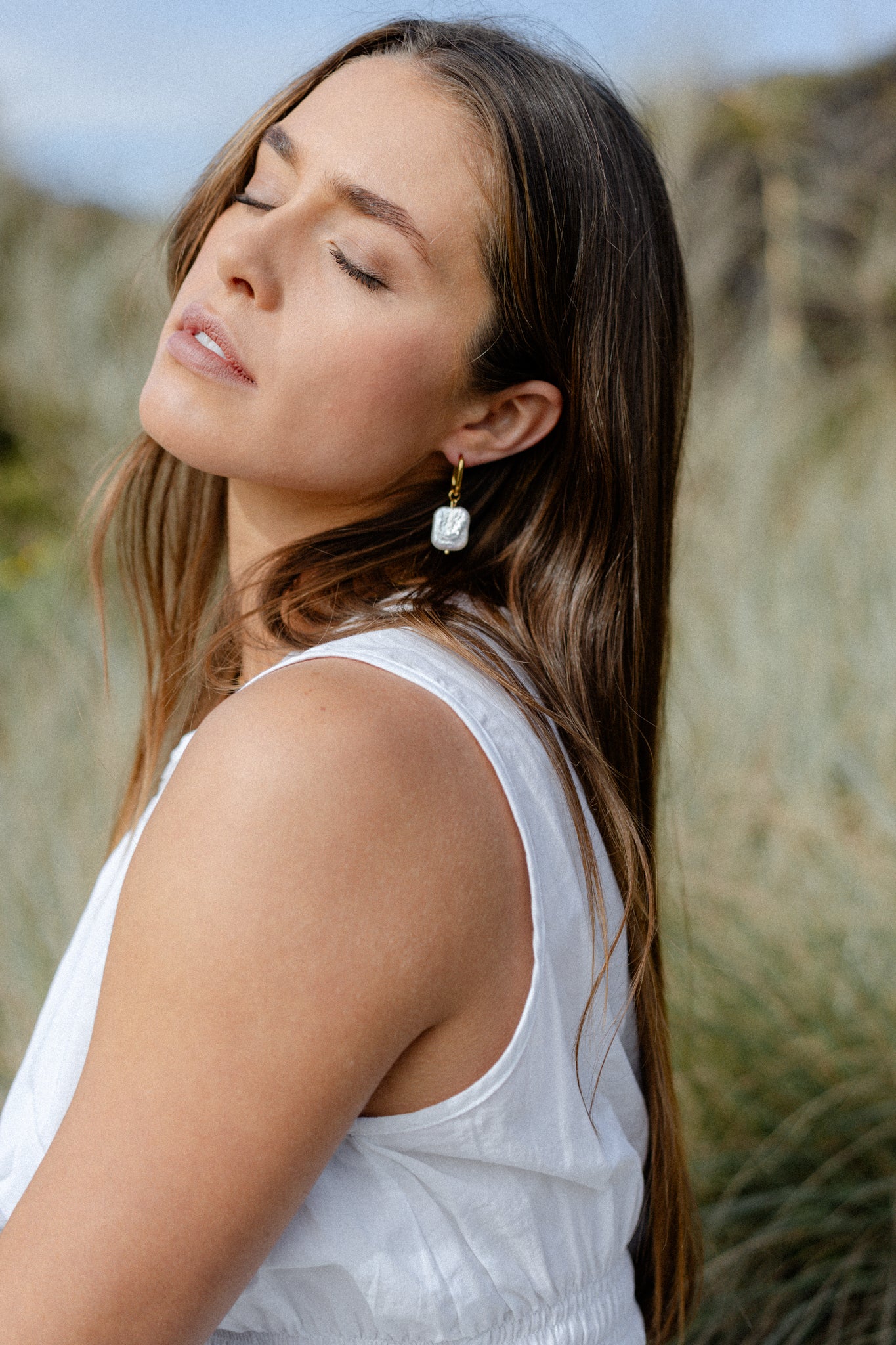 Castel & Co Nina Earrings Pearl