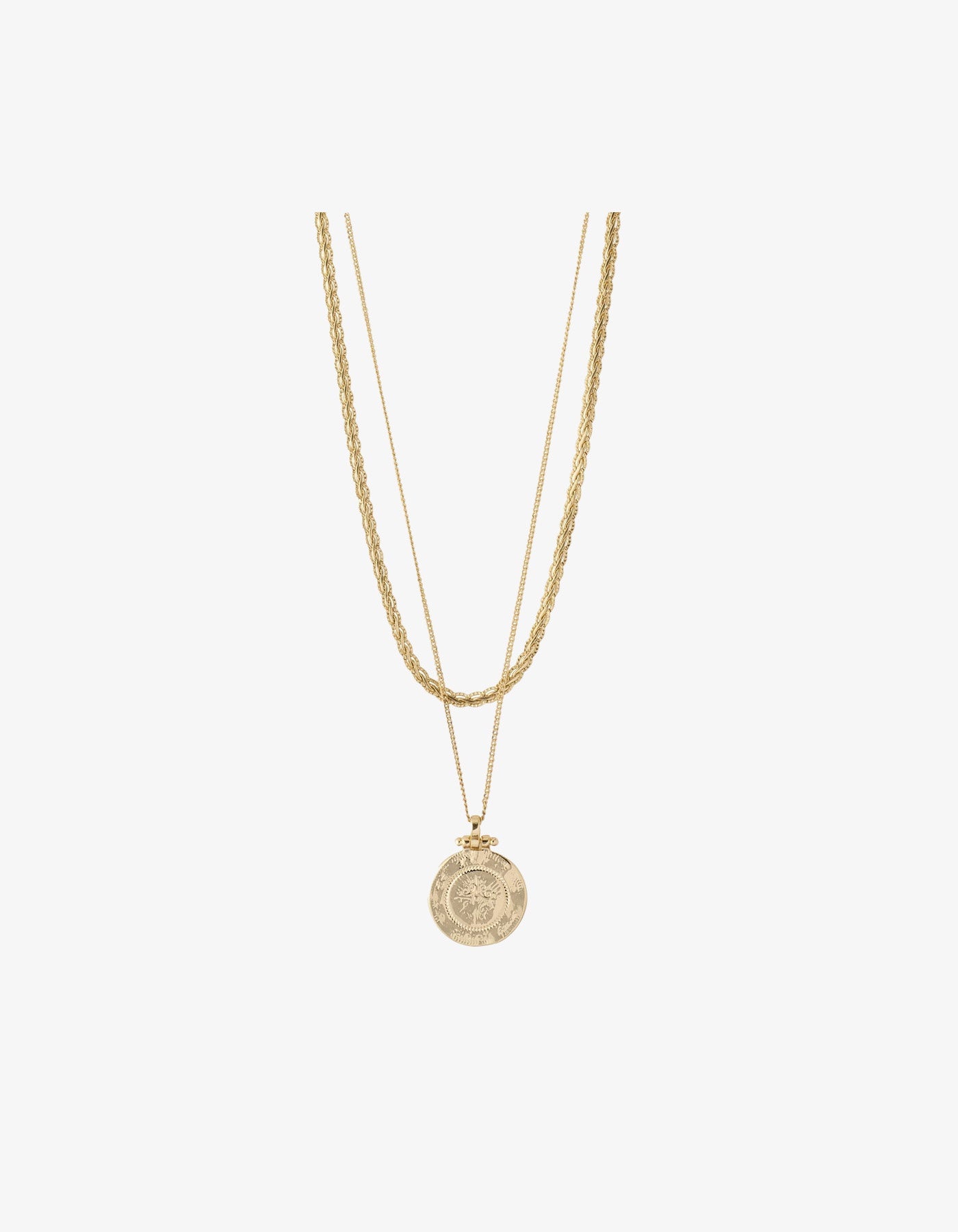 Pilgrim Nomad Necklace Gold Plated