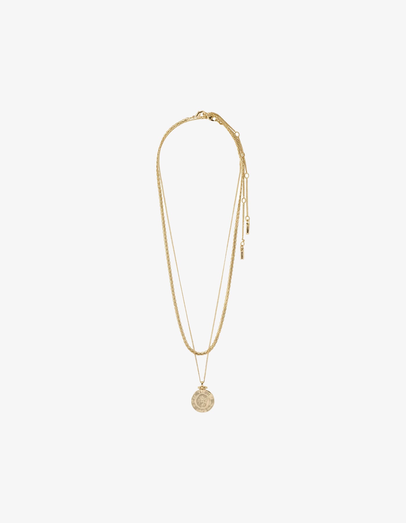 Pilgrim Nomad Necklace Gold Plated