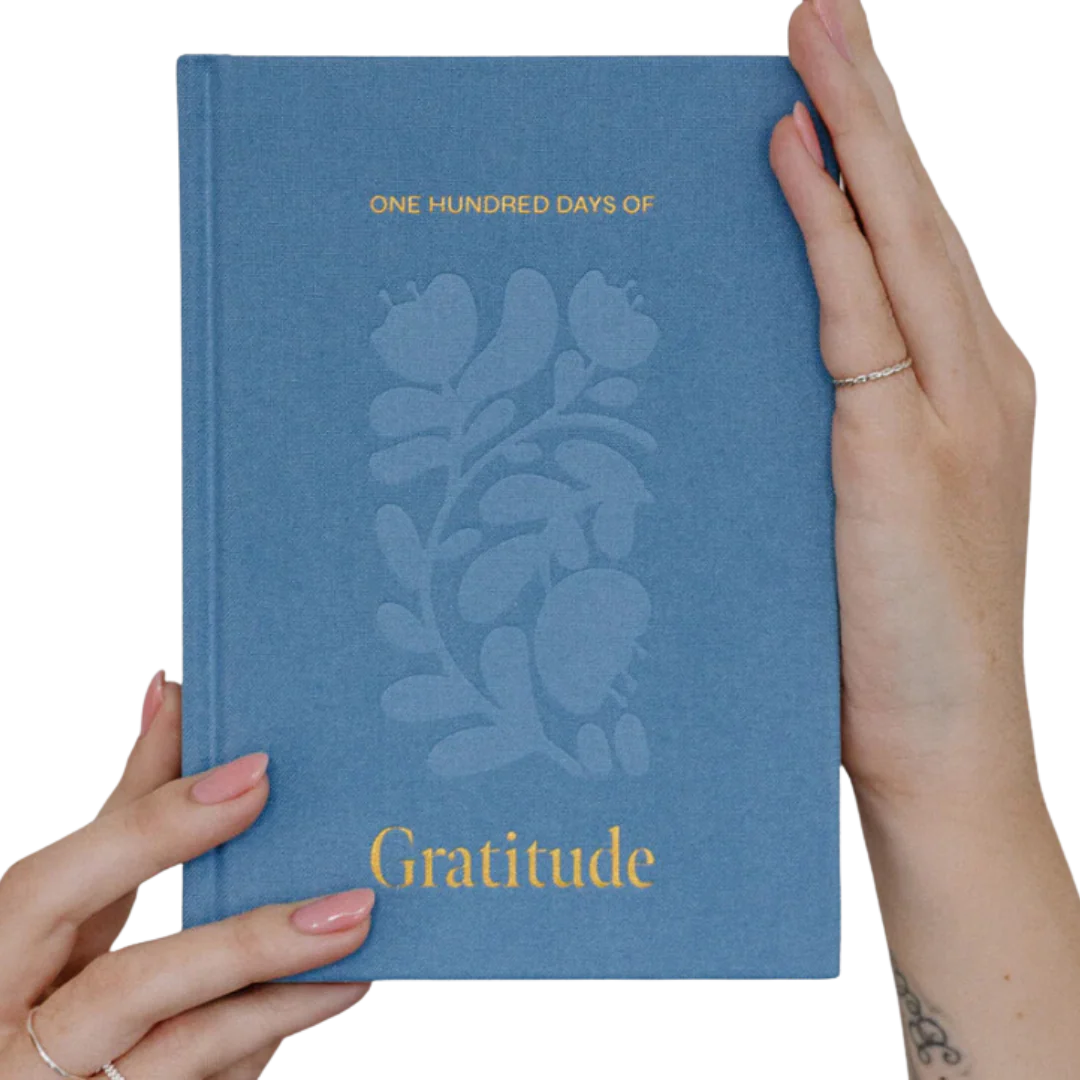 Olive & Page 100 Days Of Gratitude Journal - Sky Blue