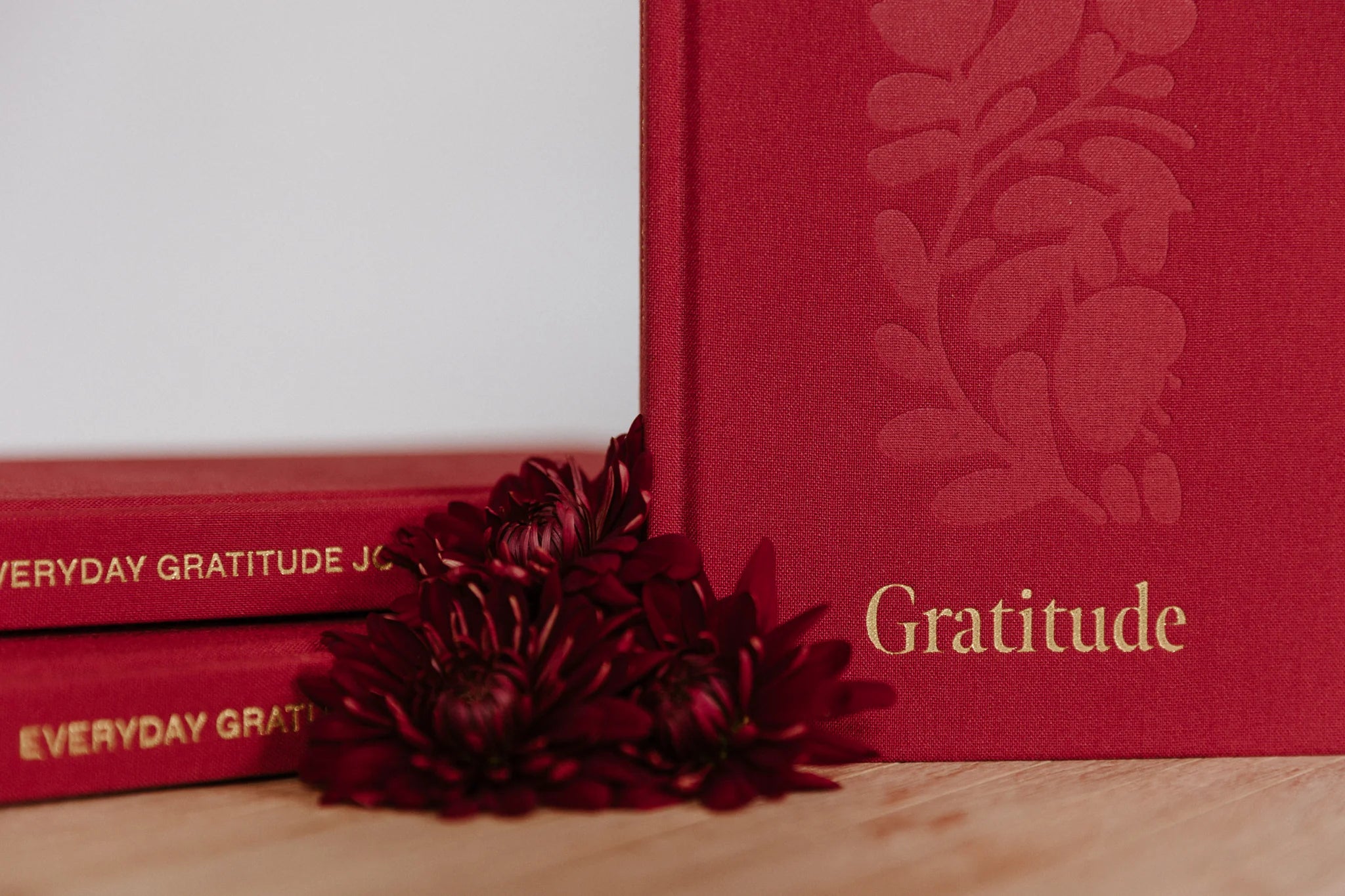Olive & Page 100 Days Of Gratitude Journal - Wine