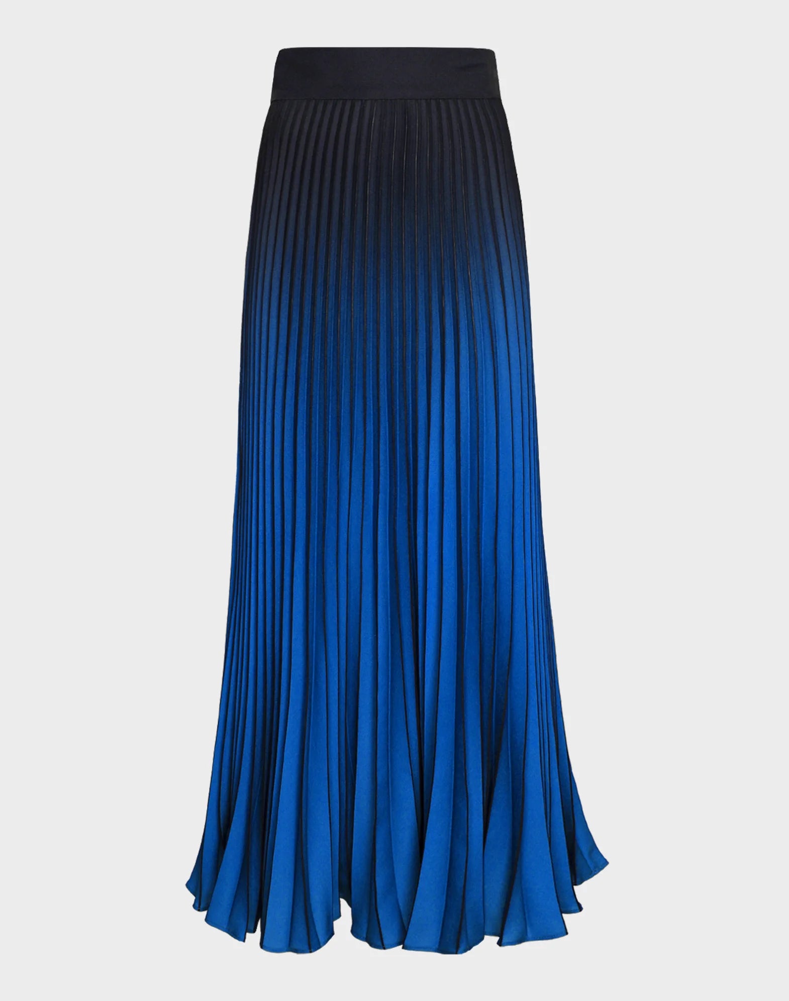 Storm Ombre Pleated Skirt Blue/Black