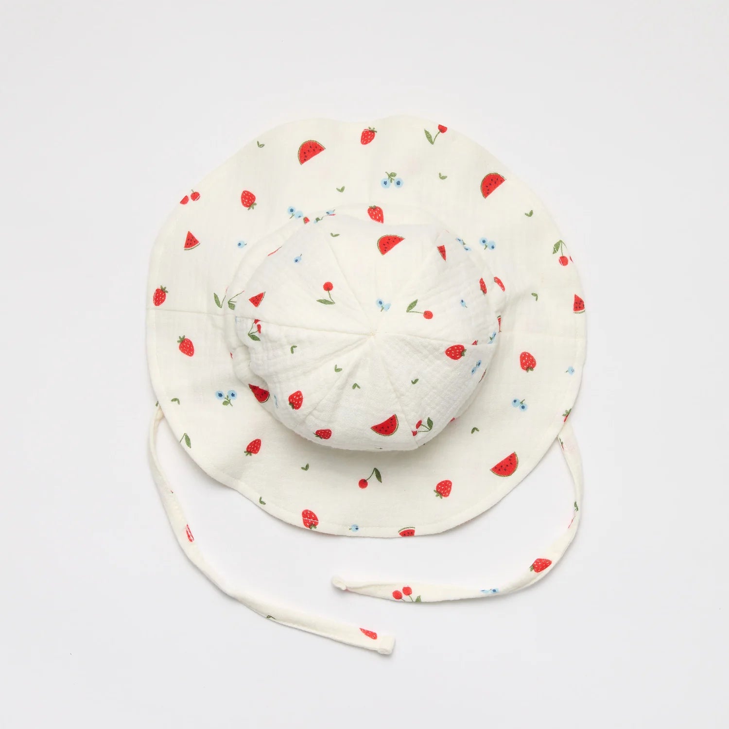 Over The Dandelions Sun Hat Organic Muslin Sweet Pickings