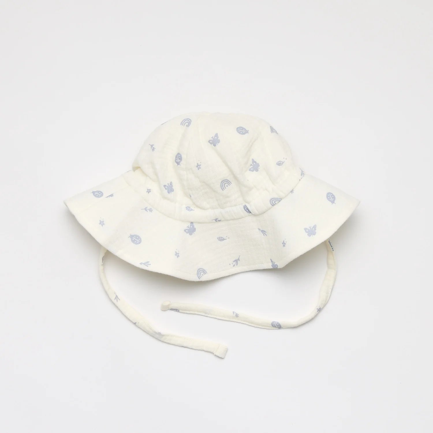 Over The Dandelions Sun Hat Organic Muslin Enchanted Garden