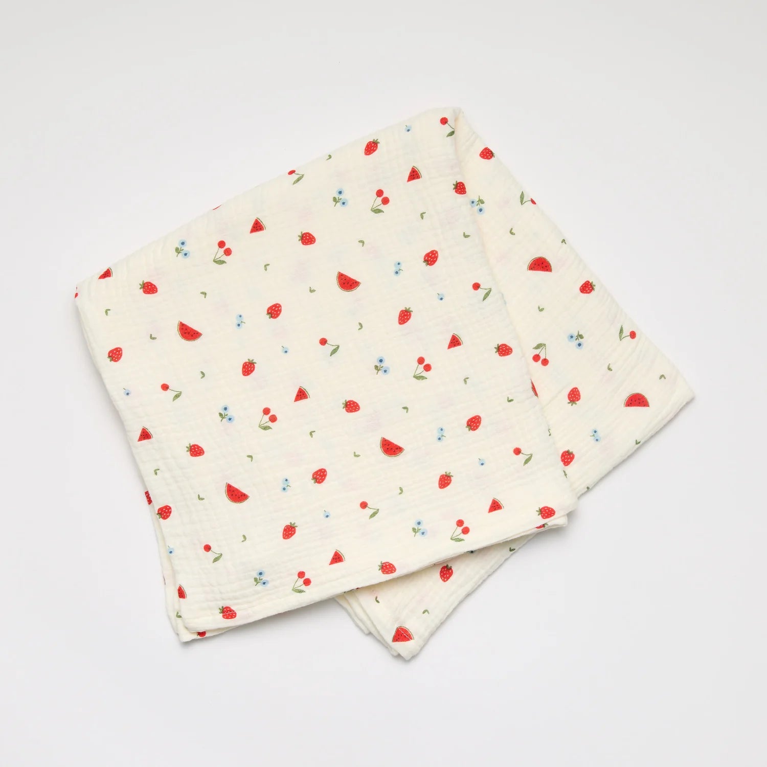 Over The Dandelions Swaddle Organic Muslin Sweet Pickings