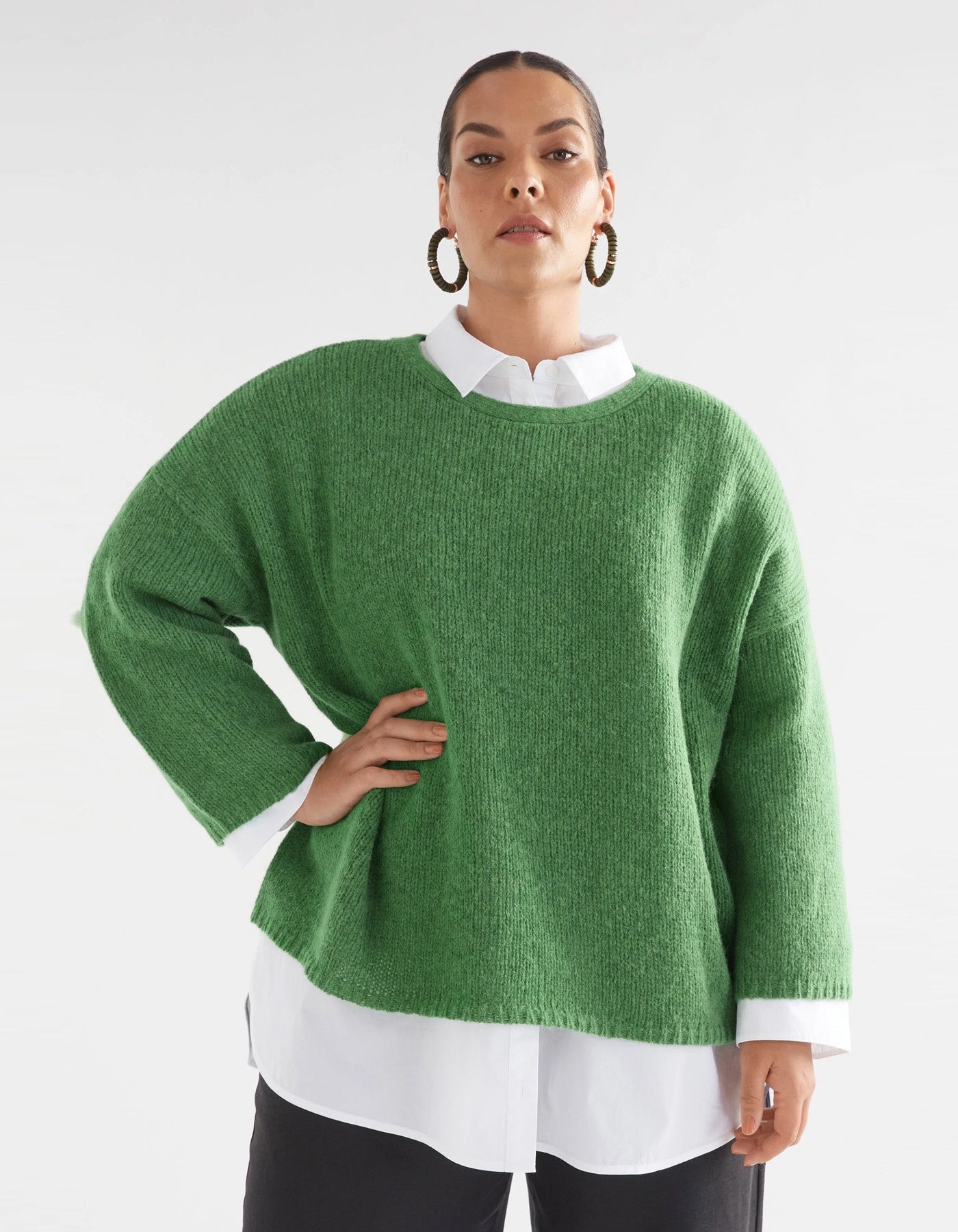 Elk Osby Sweater Aloe Green