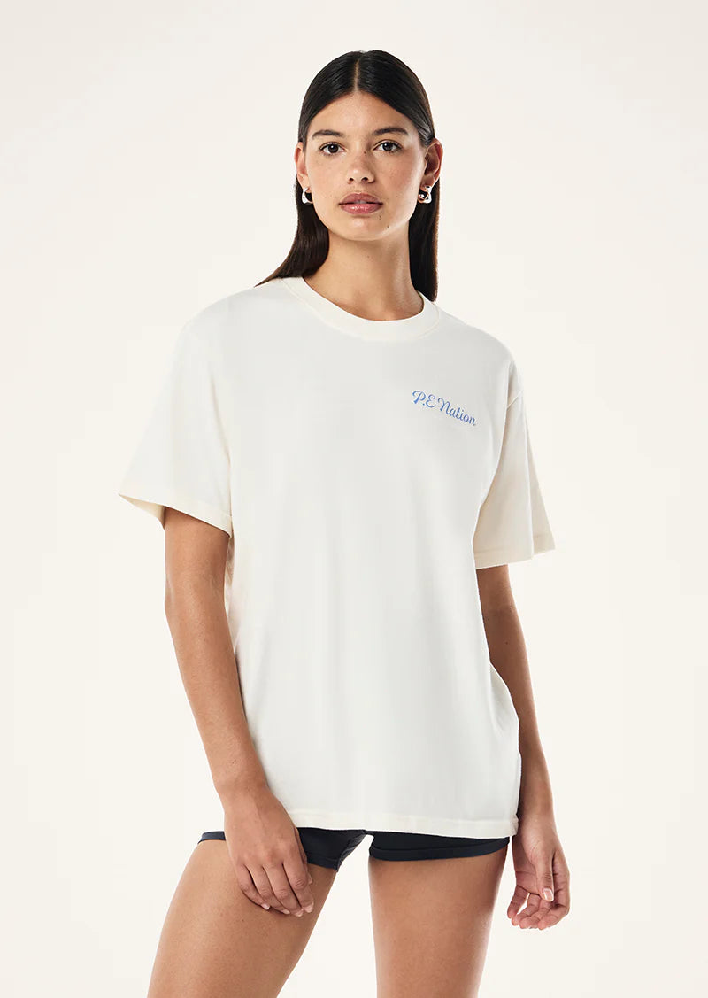 P.E Nation Formation Tee 2.0 Whisper White