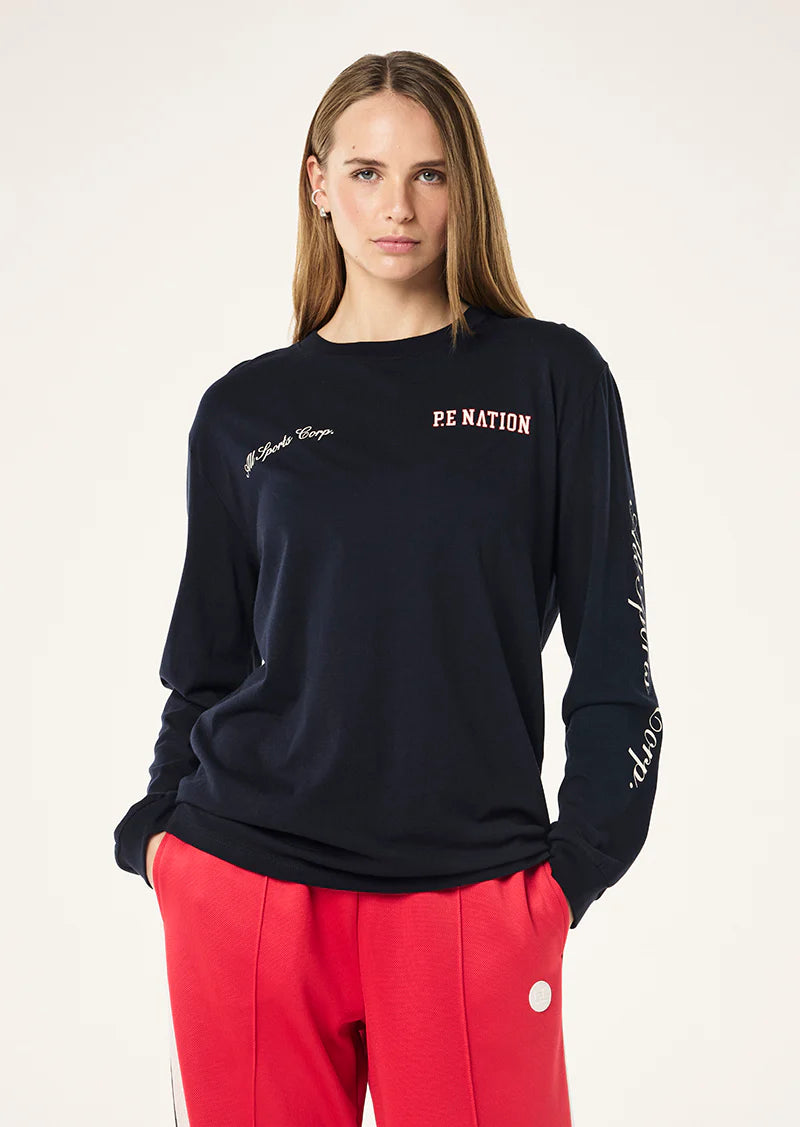 P.E Nation L/S Surge Tee Dark Sapphire
