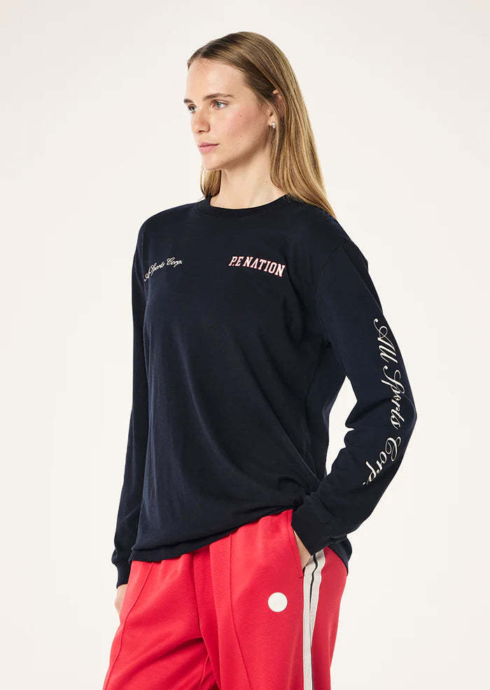 P.E Nation L/S Surge Tee Dark Sapphire