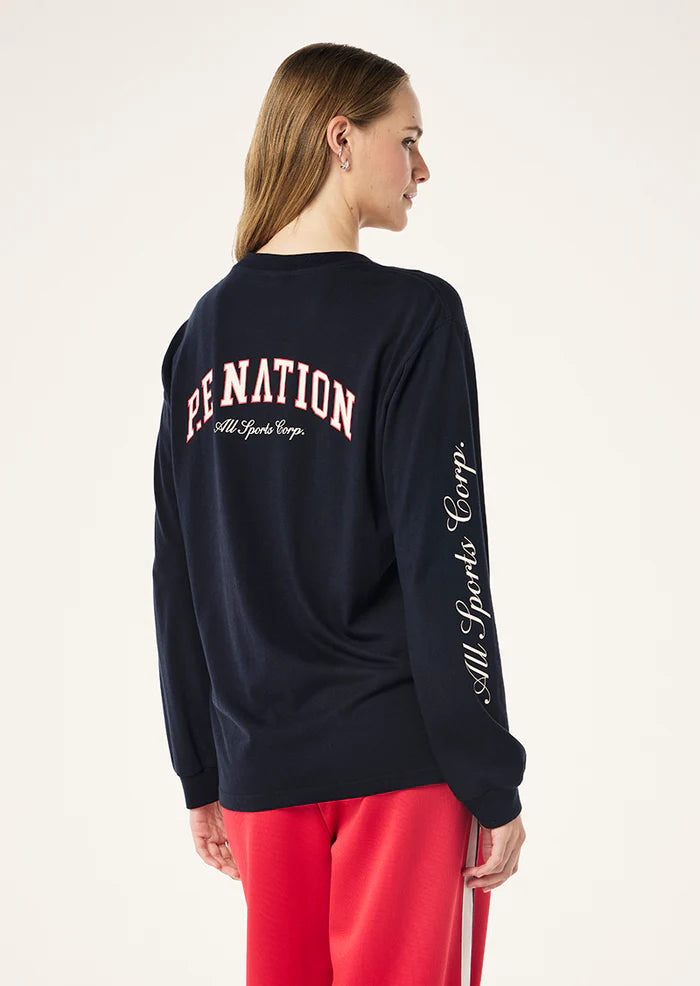 P.E Nation L/S Surge Tee Dark Sapphire