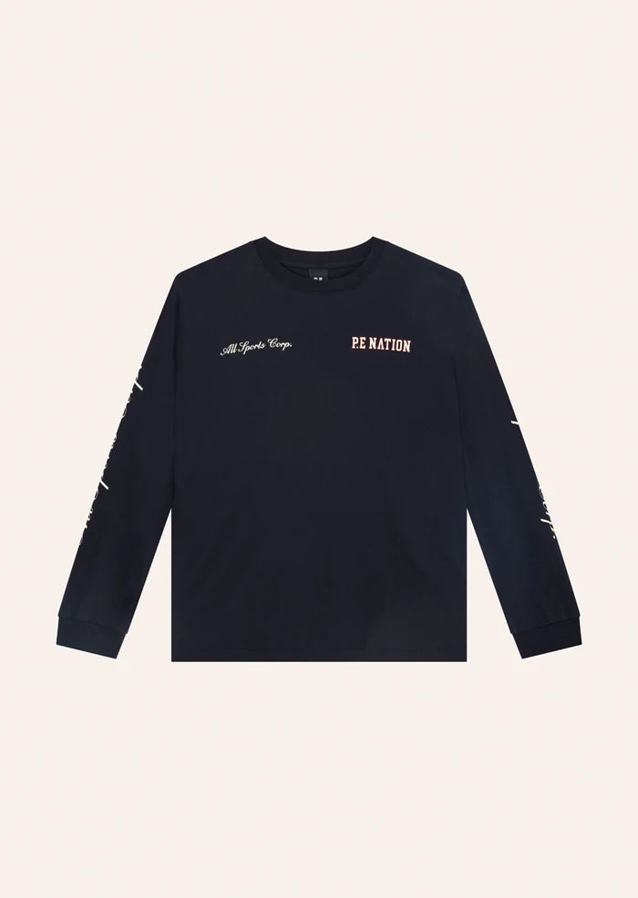 P.E Nation L/S Surge Tee Dark Sapphire