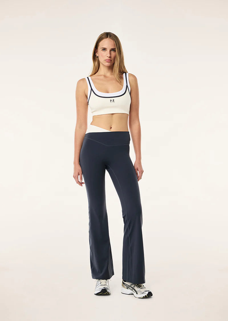 P.E Nation Wander Flare Legging In Marine Blue