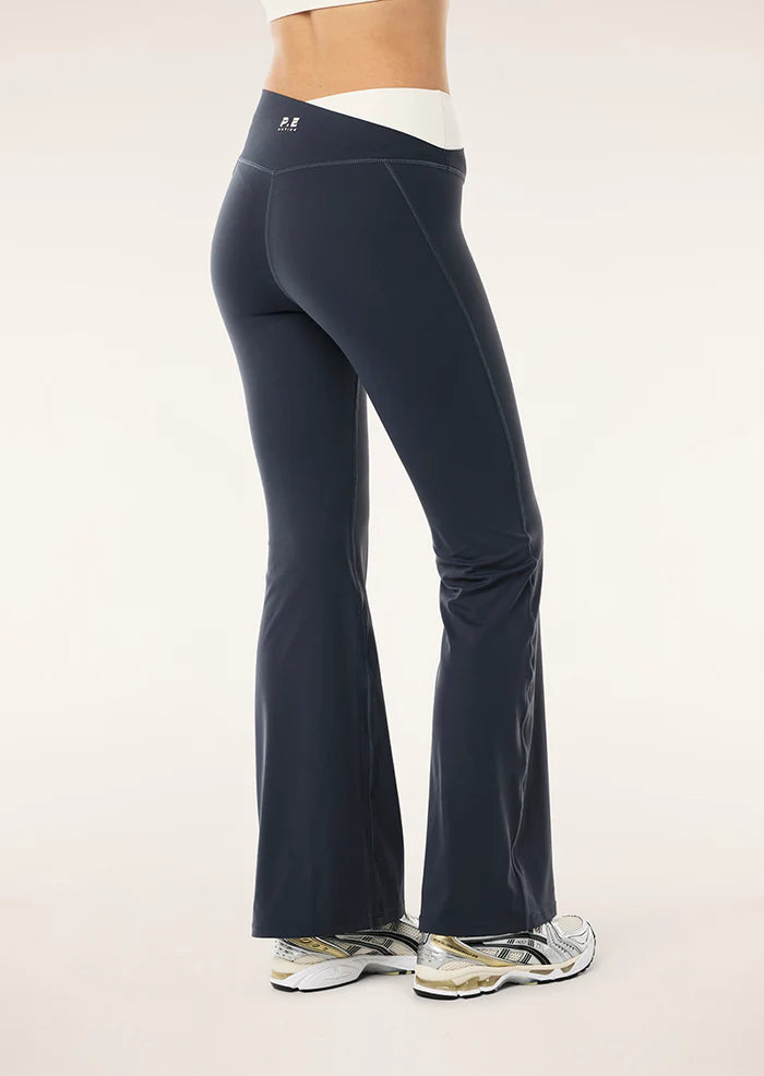 P.E Nation Wander Flare Legging In Marine Blue