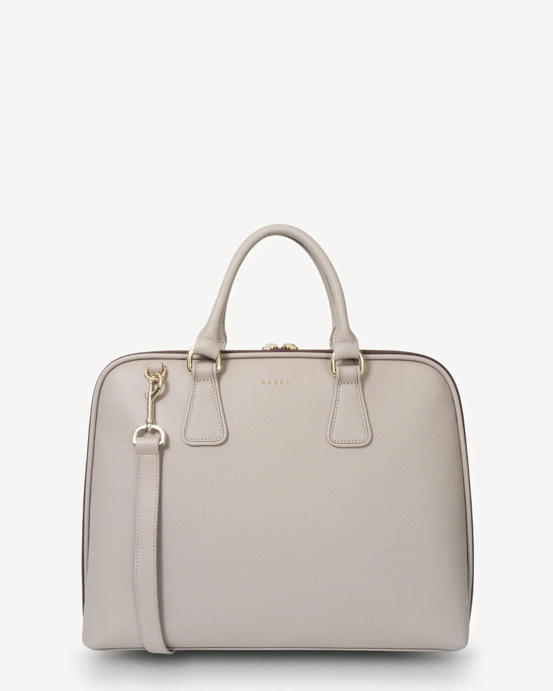 Saben Parker Briefcase Dove
