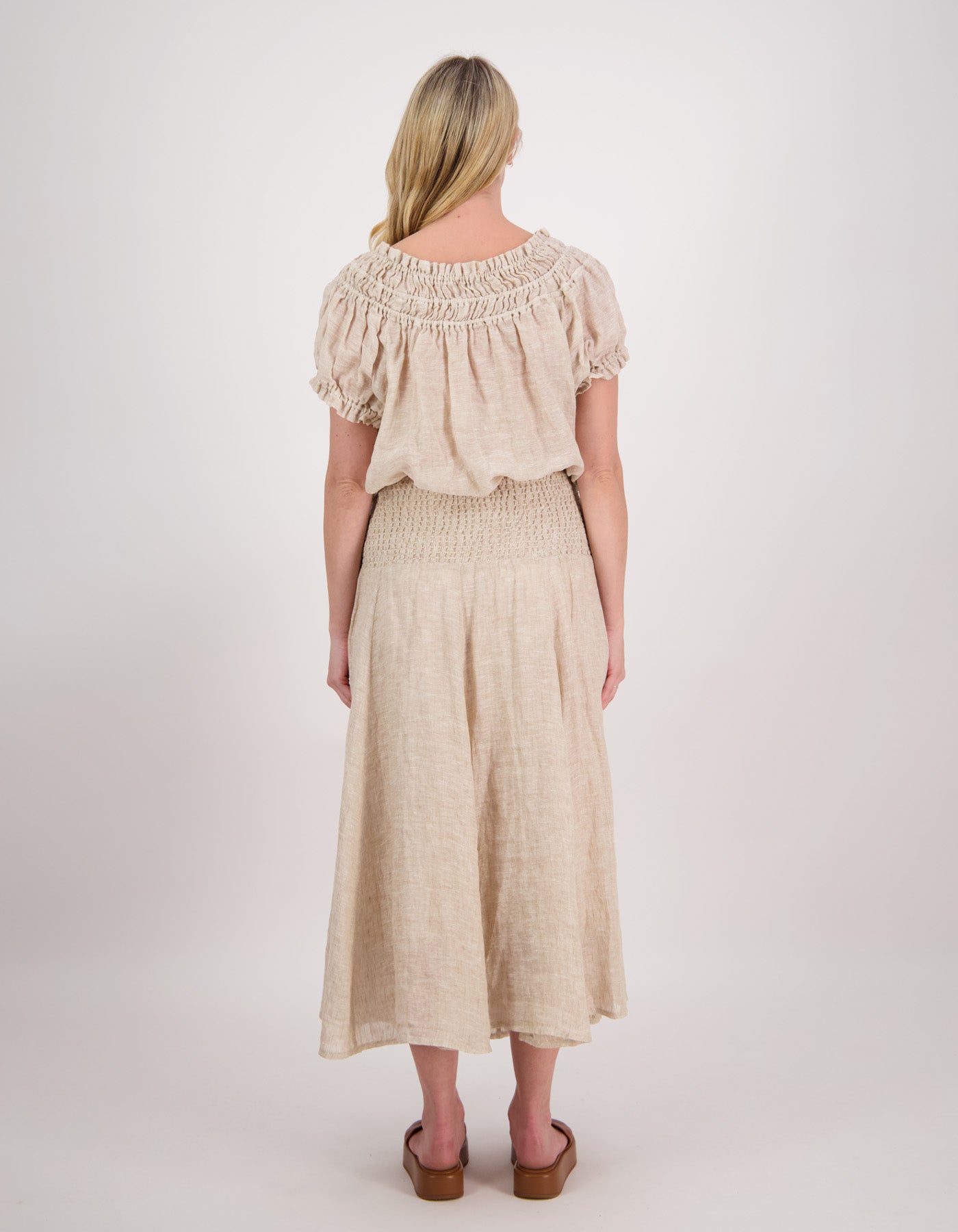 Briarwood Parson Skirt Natural