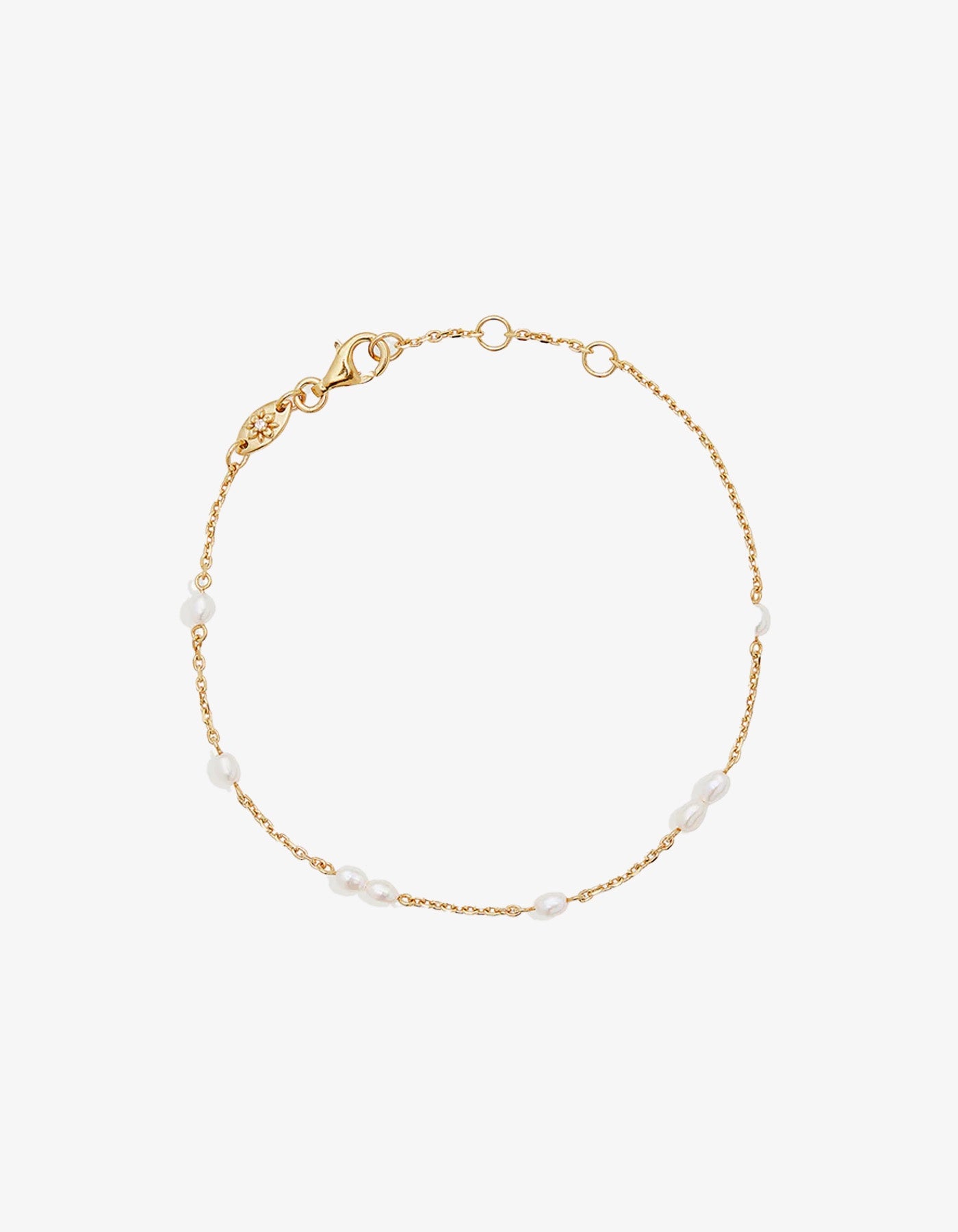 By Charlotte 18k Gold Vermeil Serene Dreams Pearl Bracelet