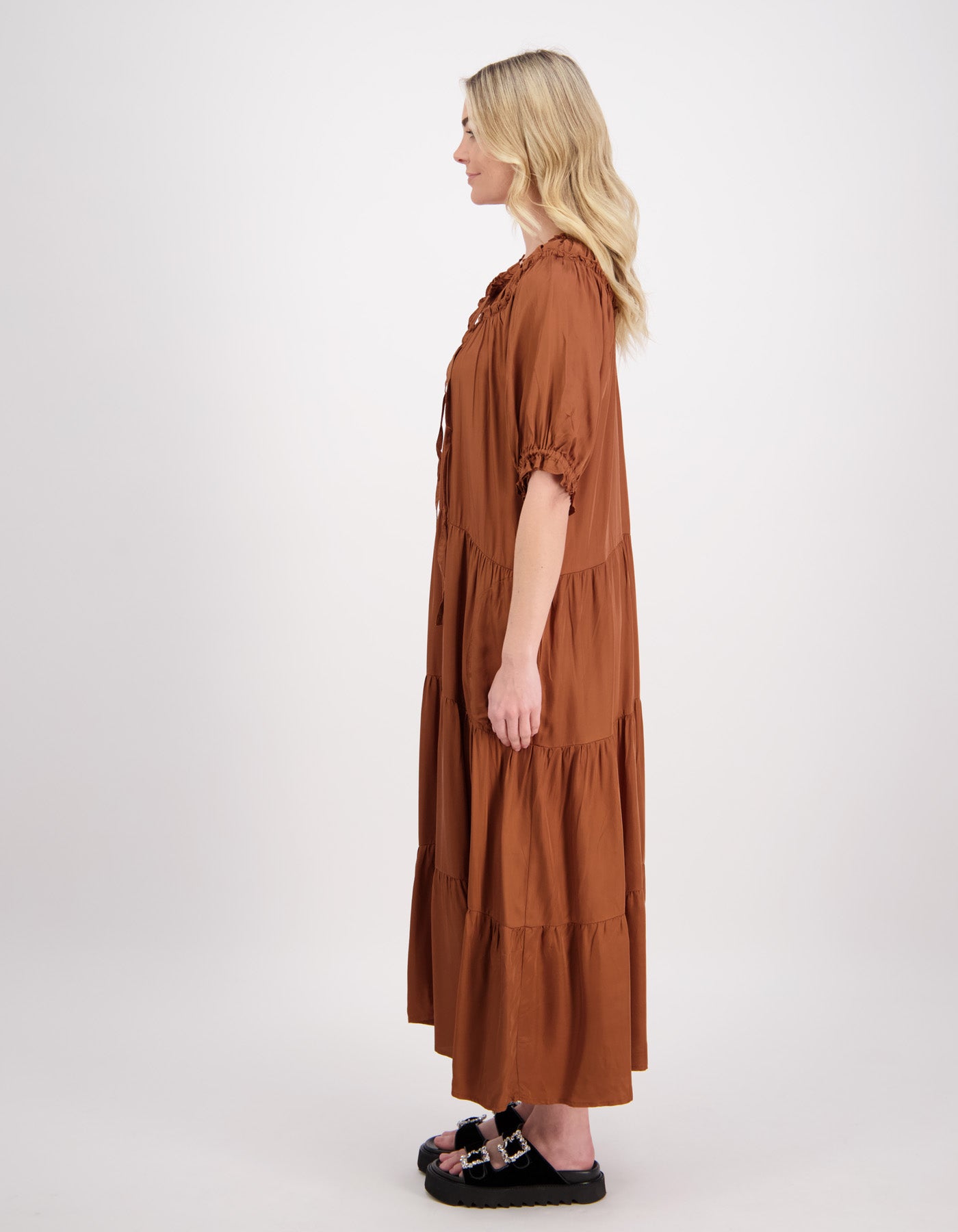 Briarwood Philomena Dress Tan