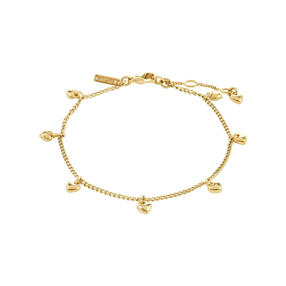 Pilgrim Alaia Recycled Bracelet - Gold