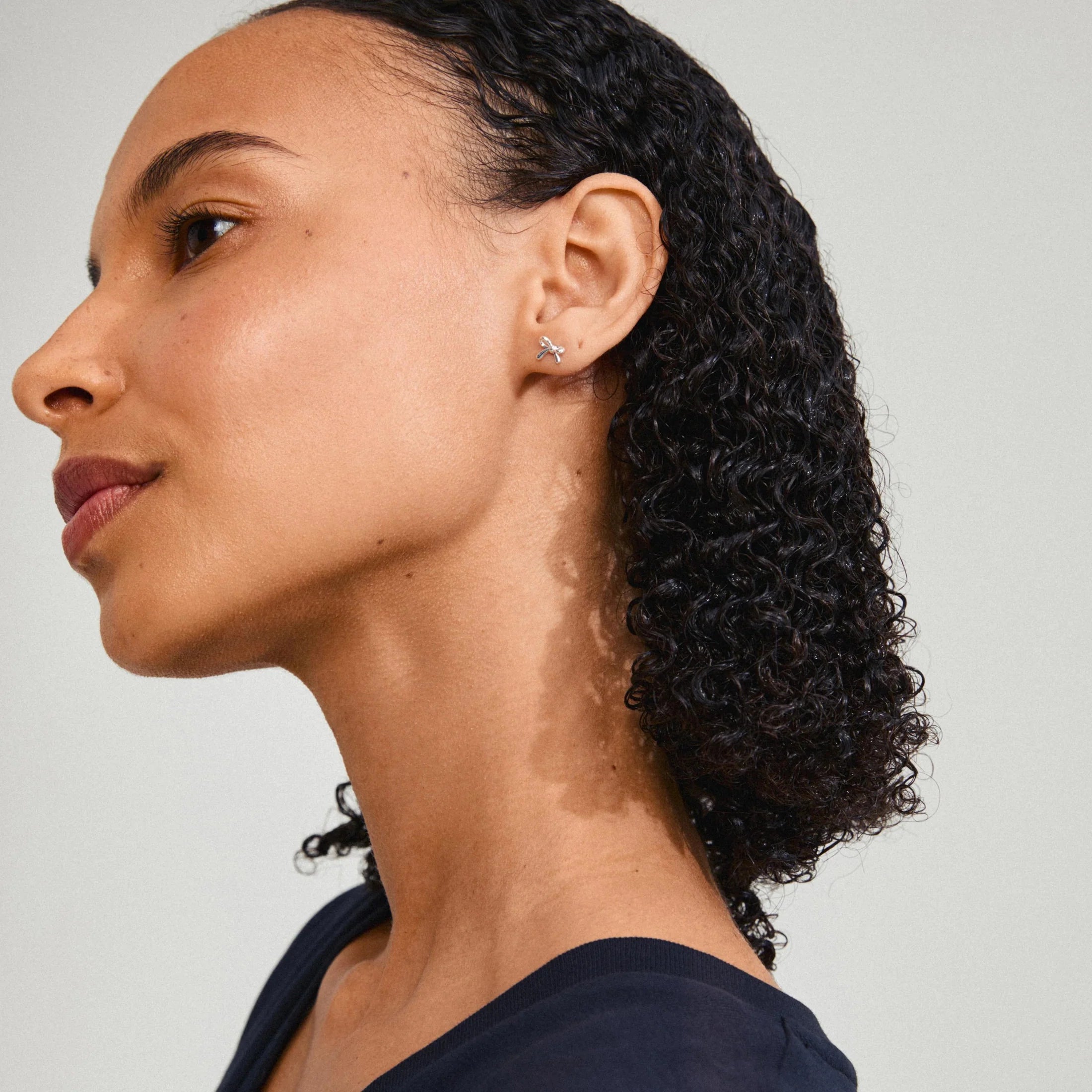 Pilgrim Lysandra Chain Earrings- Silver