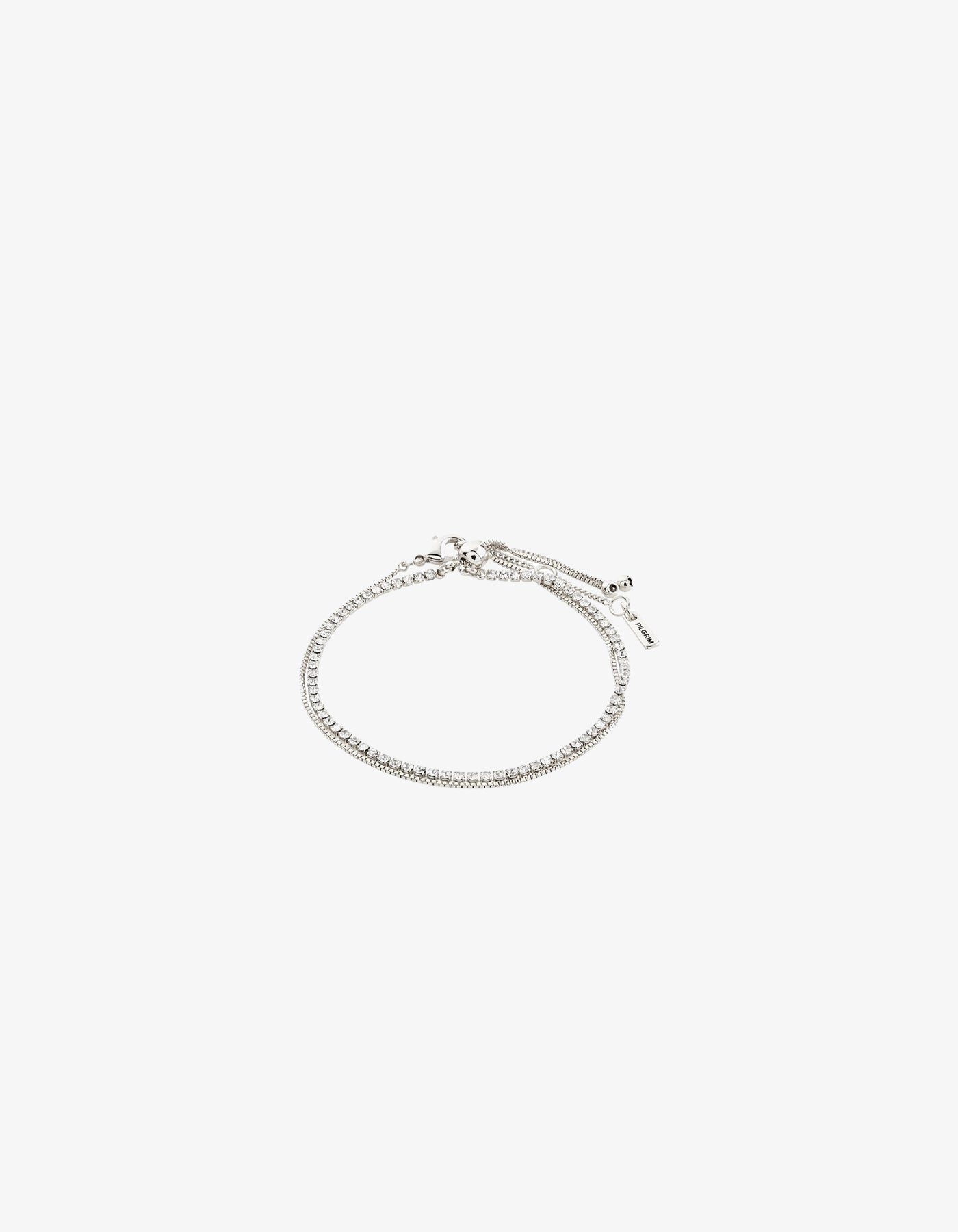 Pilgrim Millie Crystal Bracelet 2 in 1 Set – Island Orewa