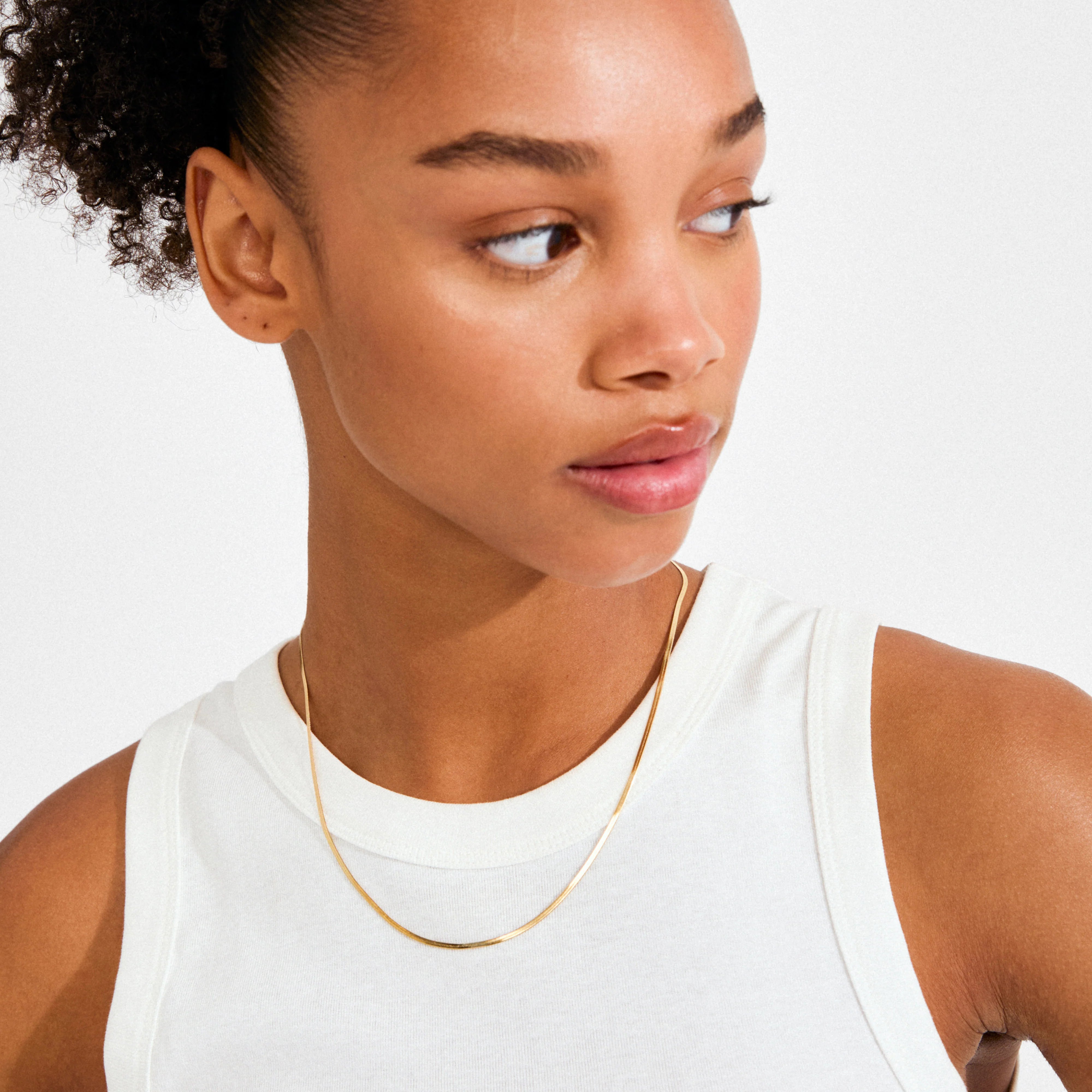 Pilgrim Nikita Necklace Gold Waterproof