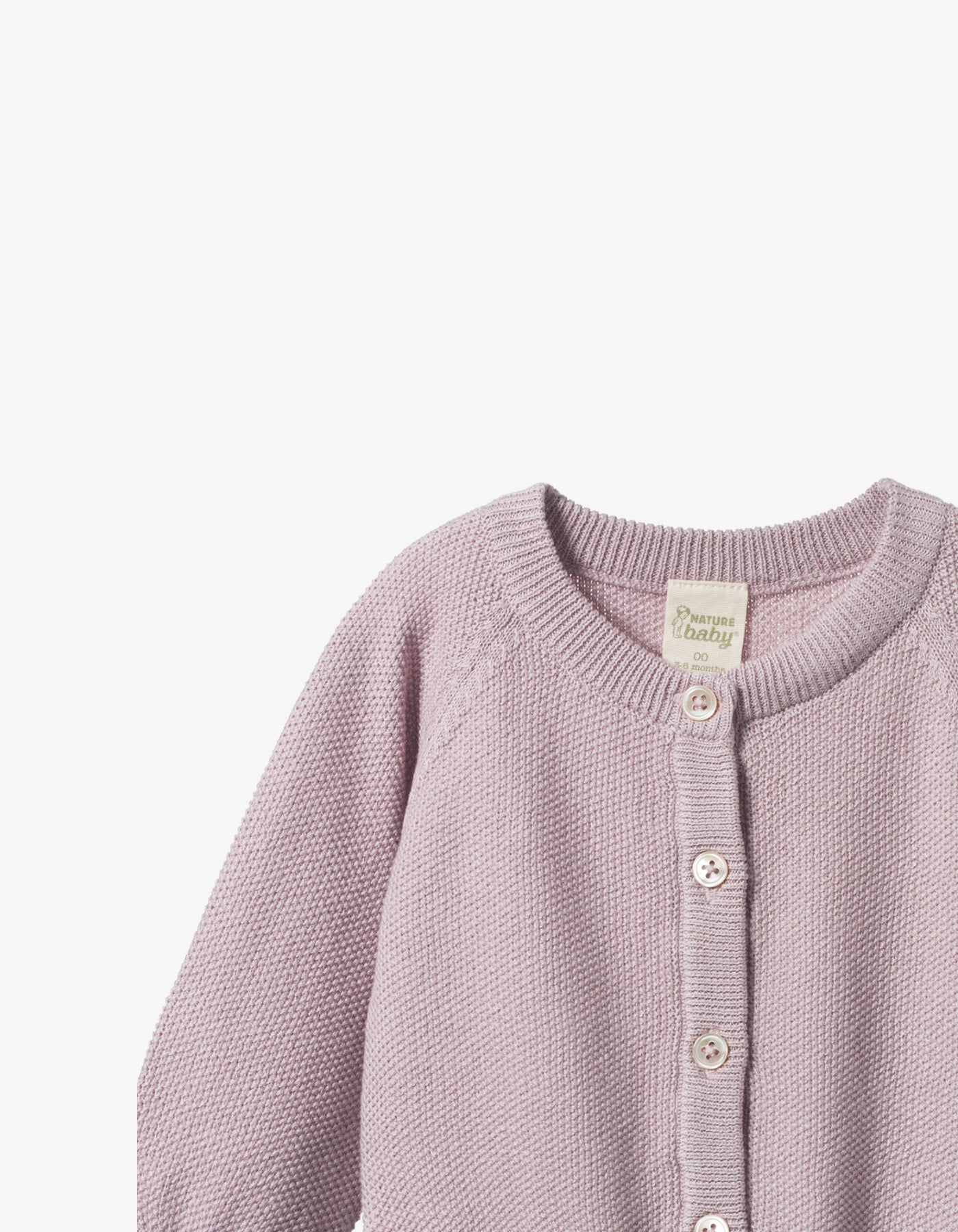 Nature Baby Piper Cardigan Lilac