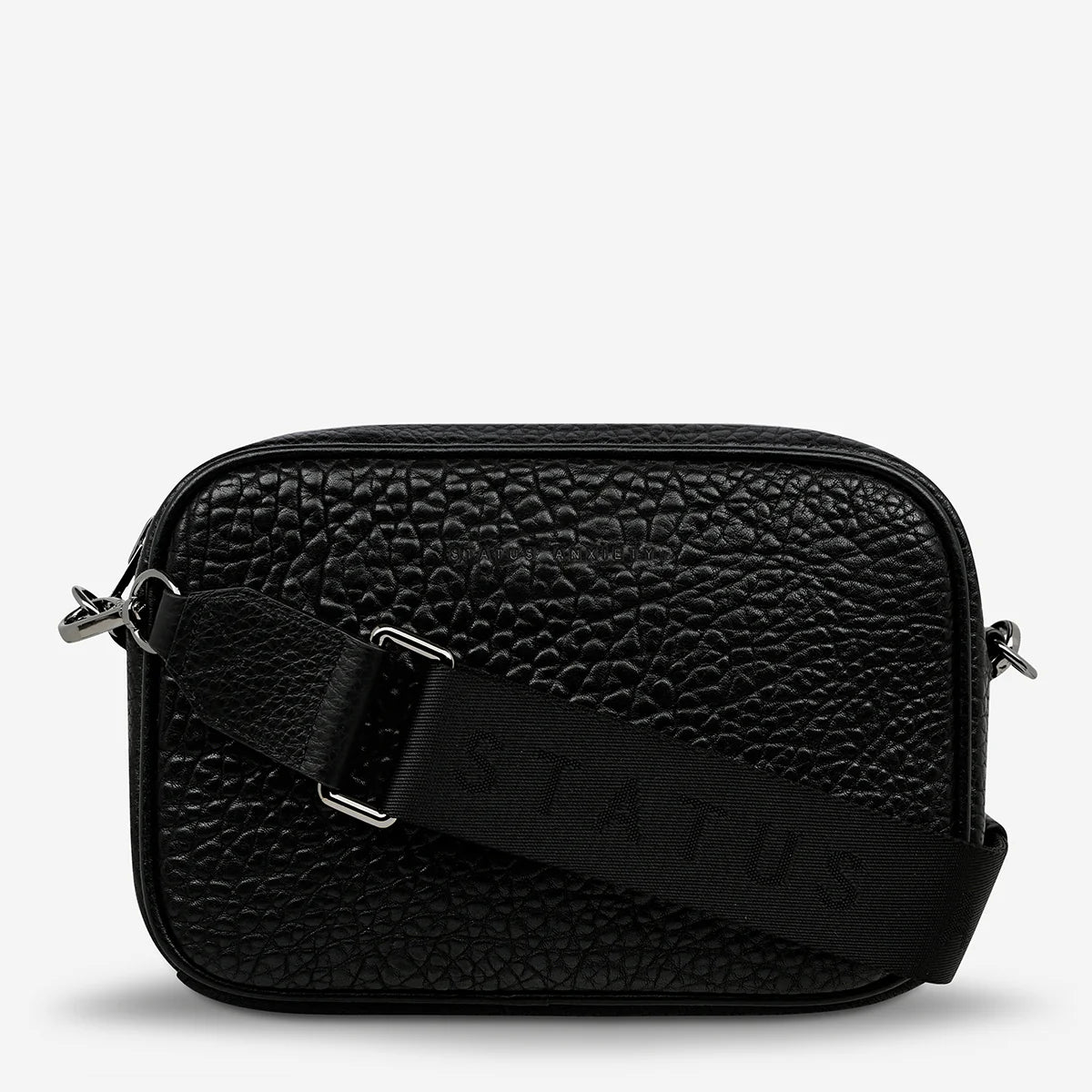Status Anxiety Plunder with Webbed Strap - Black Bubble