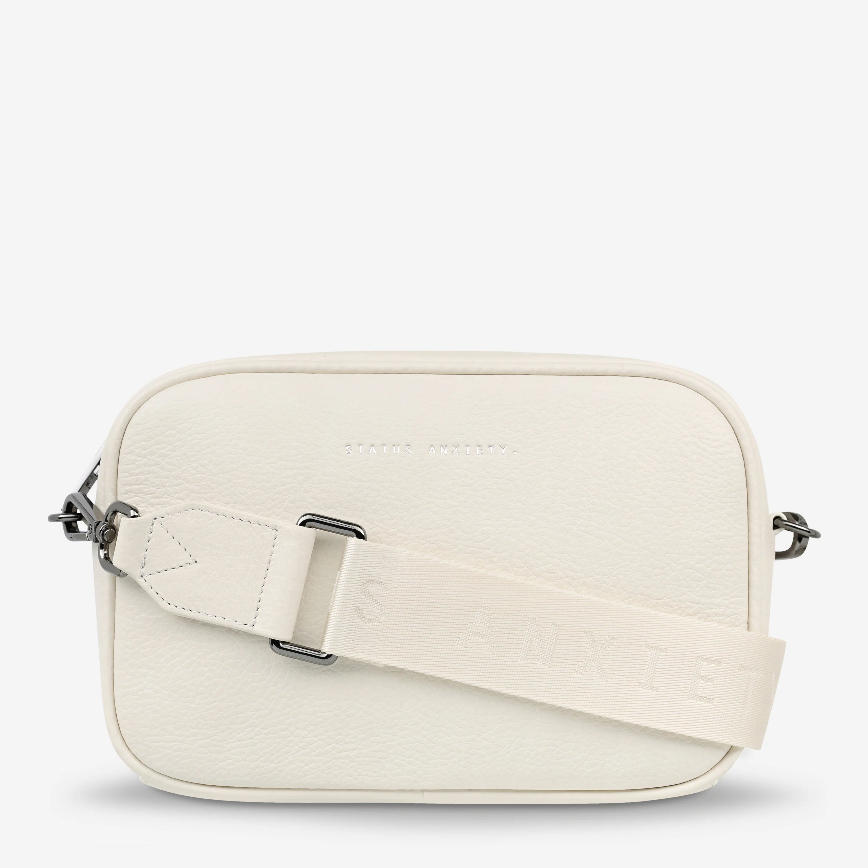 Status Anxiety plunder with webbed strap - chalk