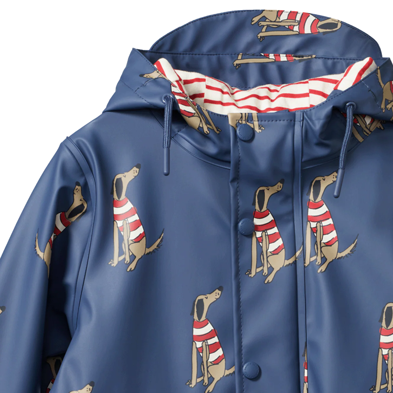 Nature Baby Raincoat Best Friend Indigo Print