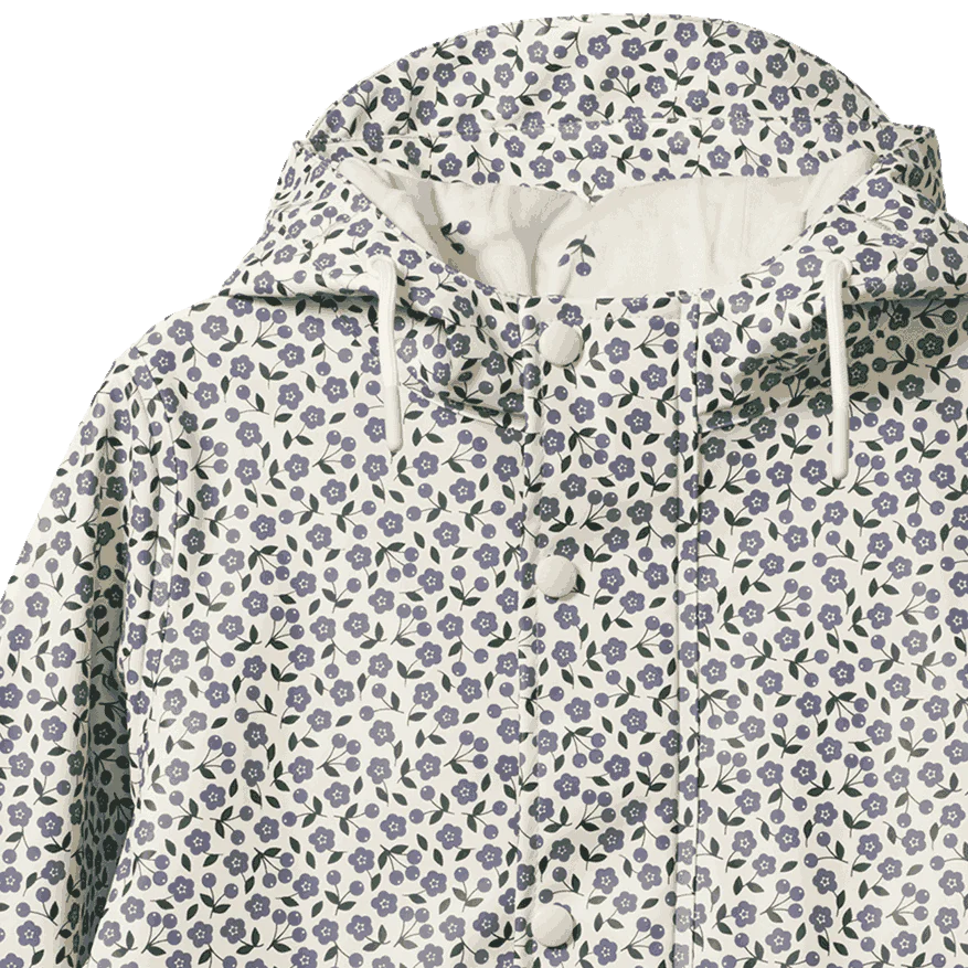 Nature Baby Raincoat Briarwood Heron Print