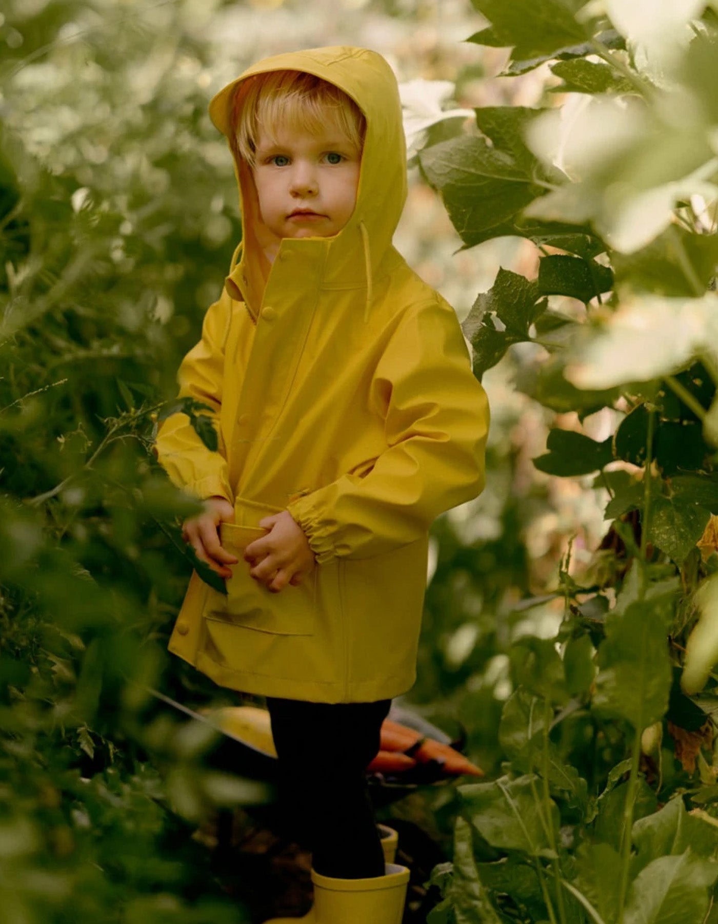 Nature Baby Raincoat Mustard